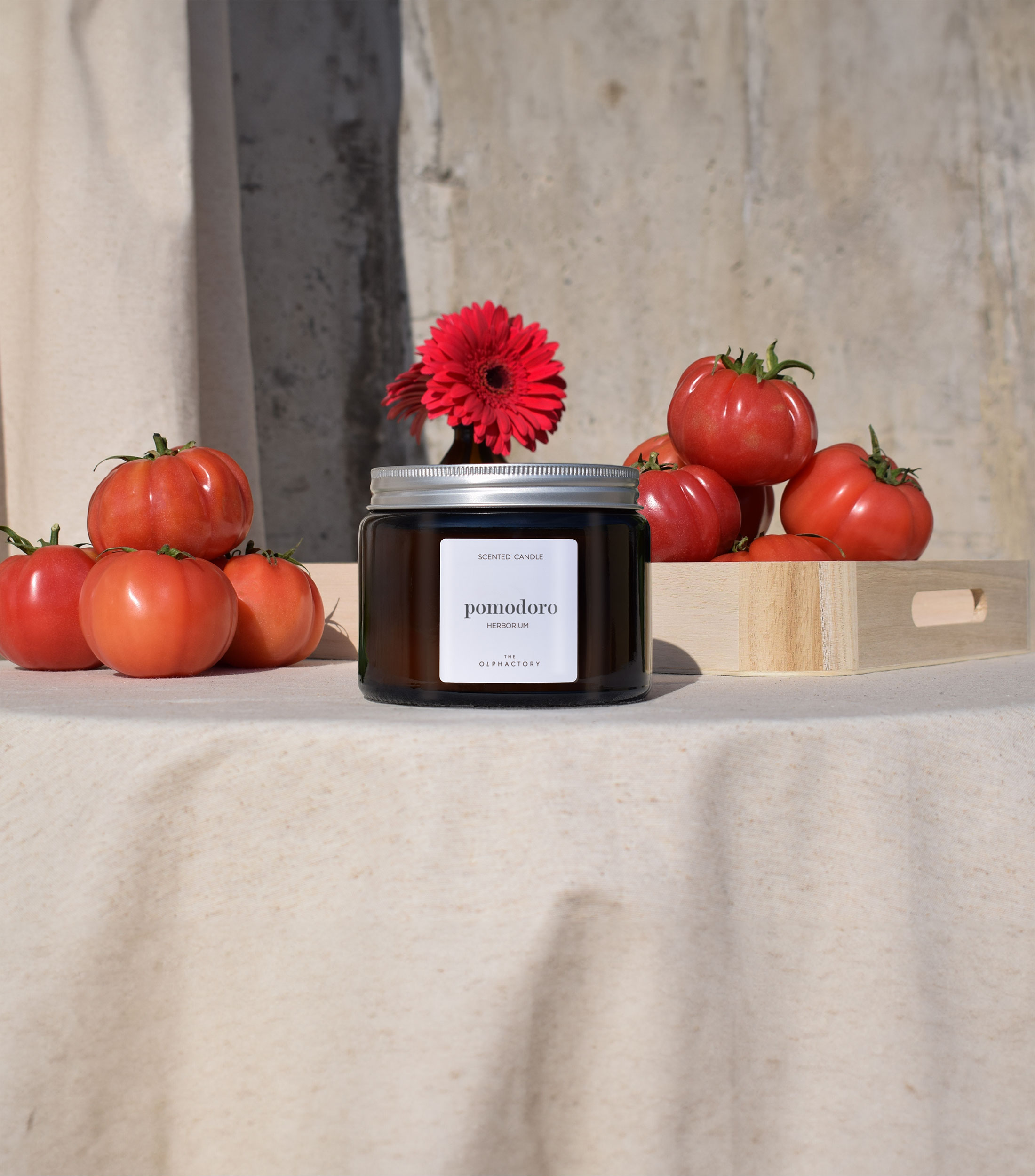 Vela Aromática Pomodoro