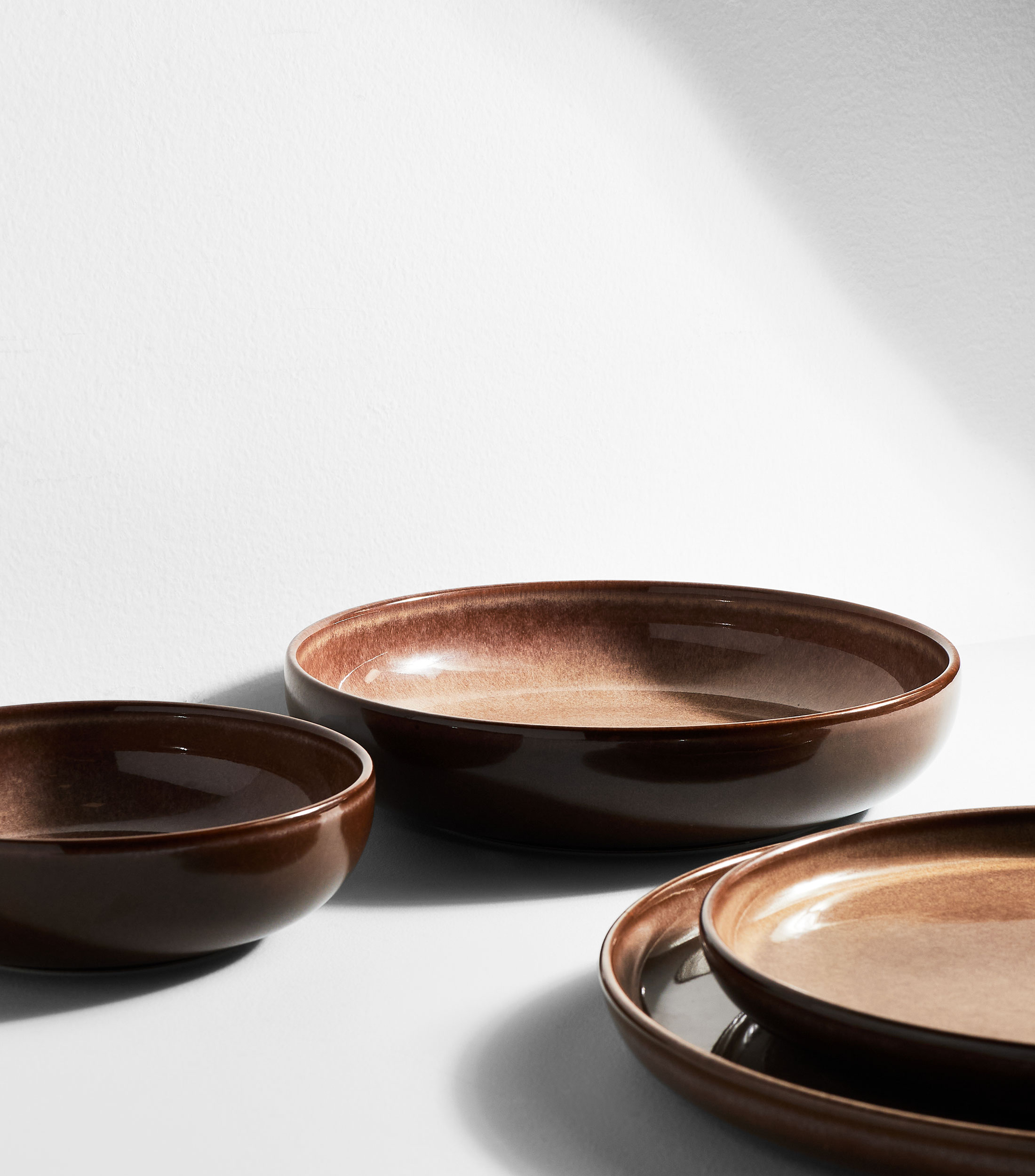 Plato sopero Urban Smoky Brown