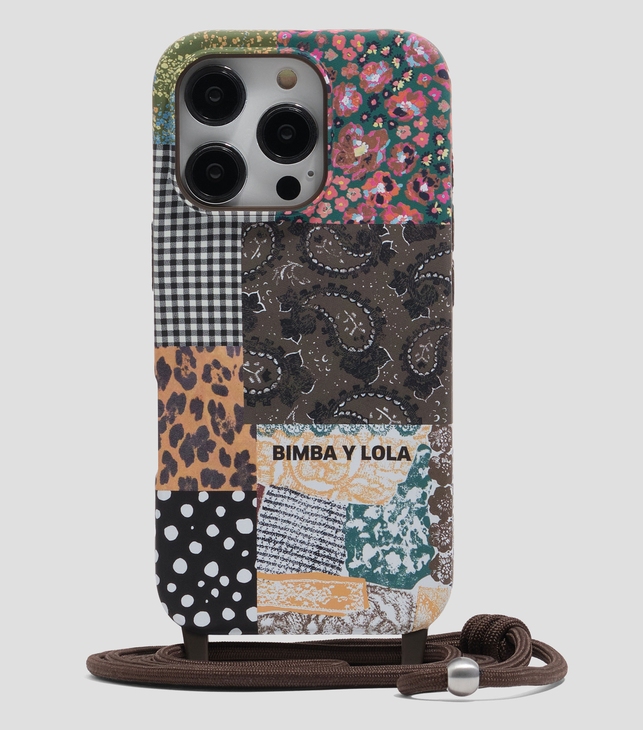 Funda rígida iPhone 16 Pro patchwork