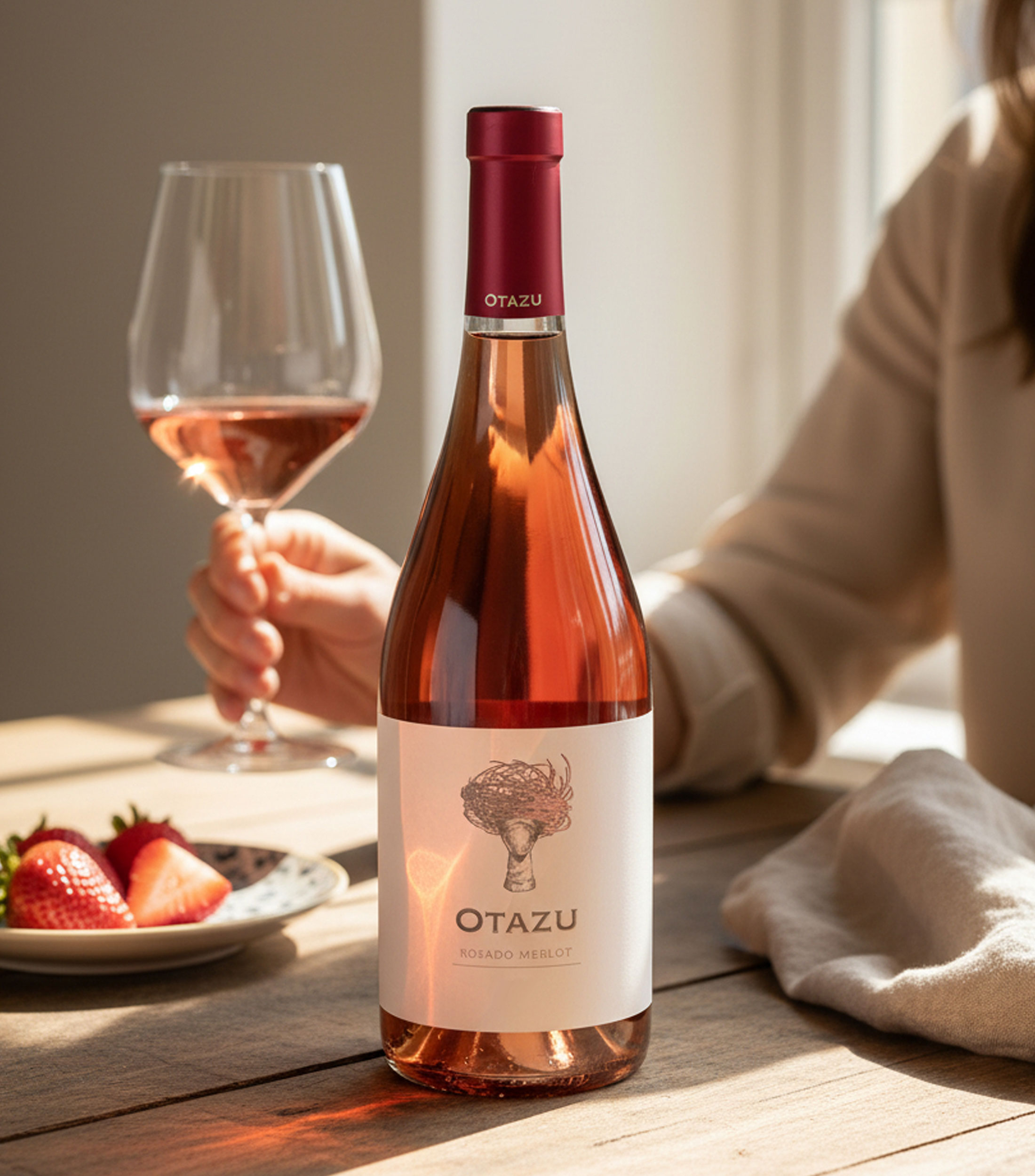 Vino Rosado Merlot, España, 750 ml