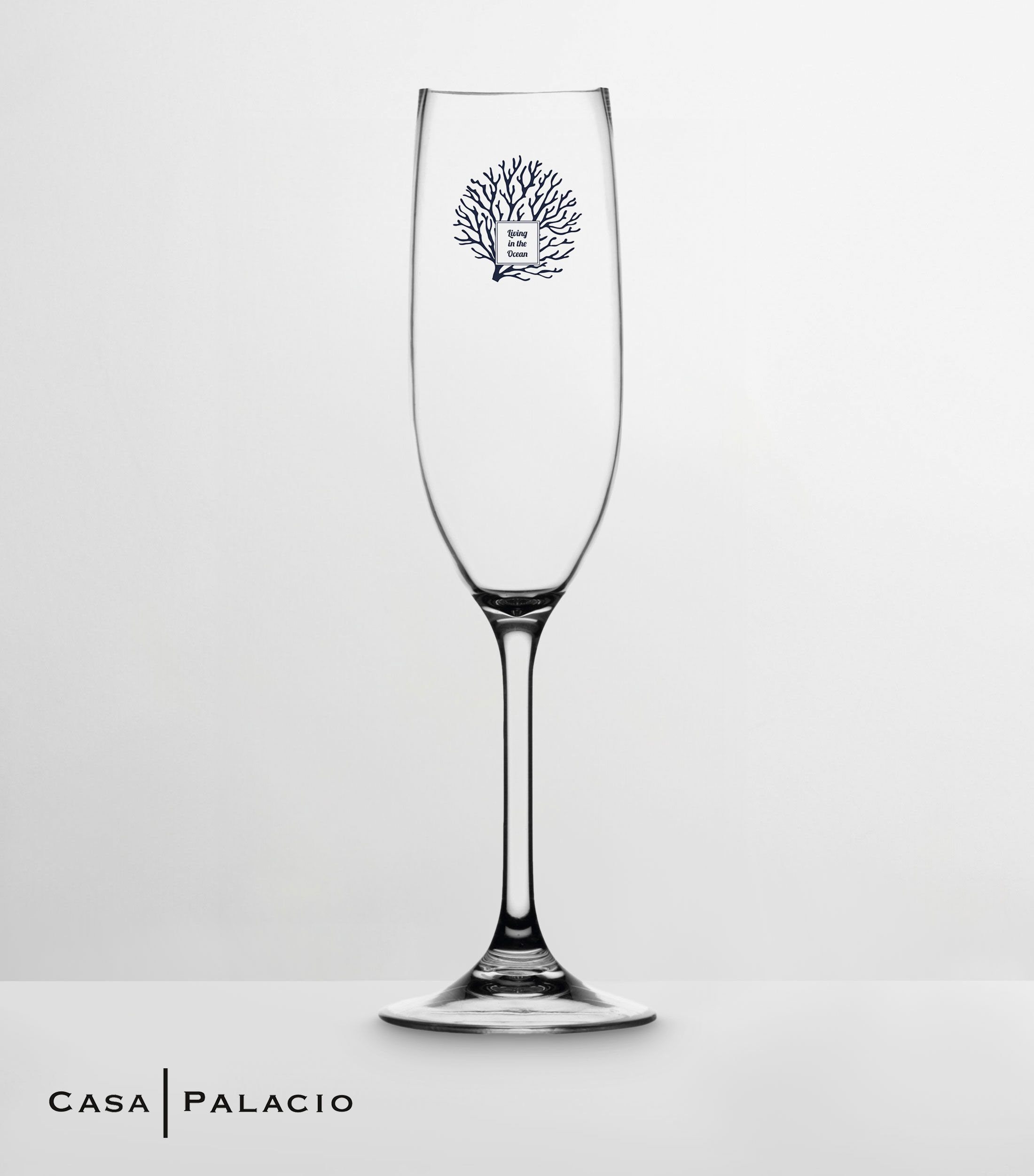Set de 6 copas de champán Living