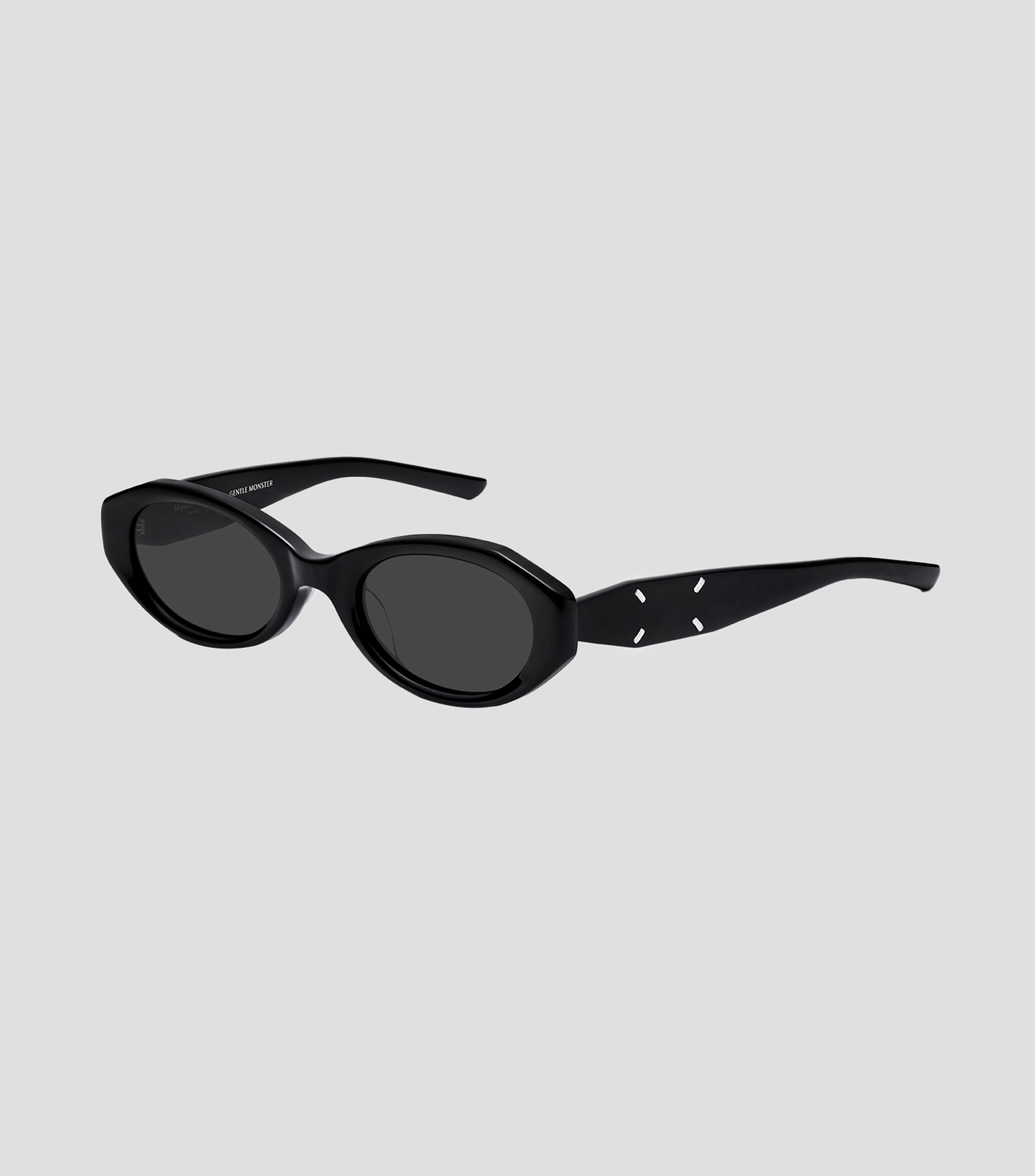 Lentes de sol ovalados MM x Gentle Monster MM204 negros Unisex