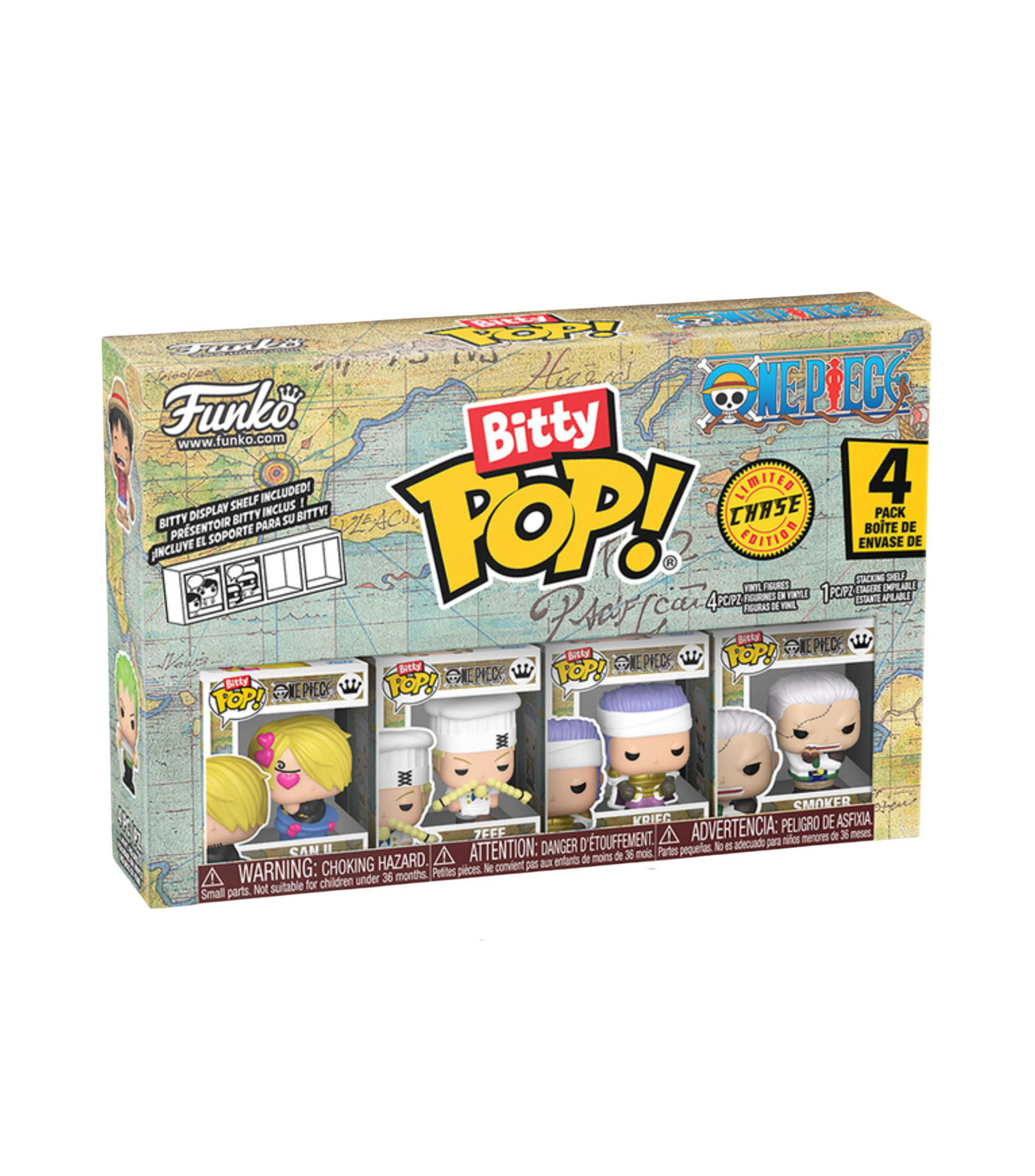 Funko Bitty Pop One Piece 4 Pack