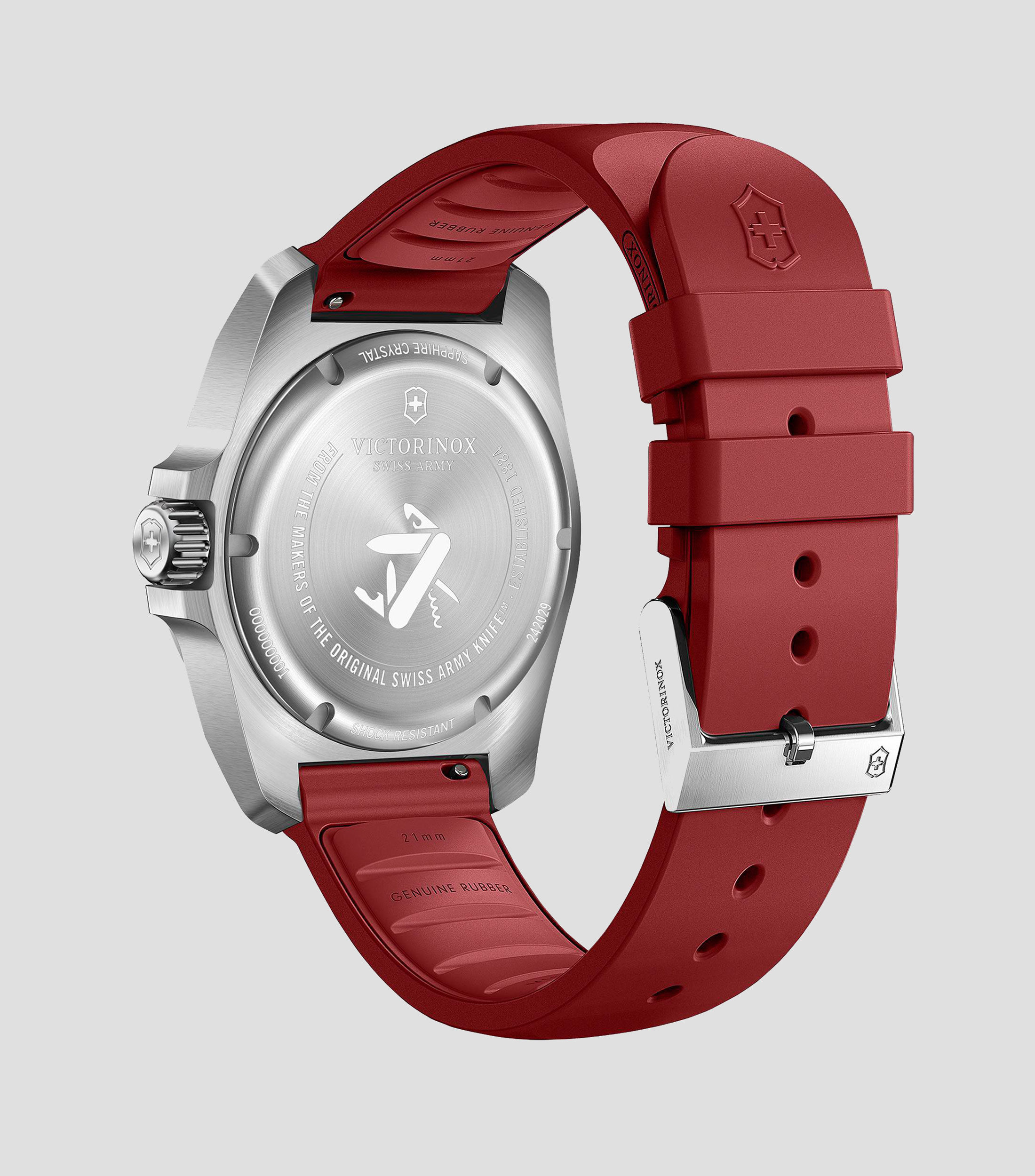 Reloj para hombre casual, plateado