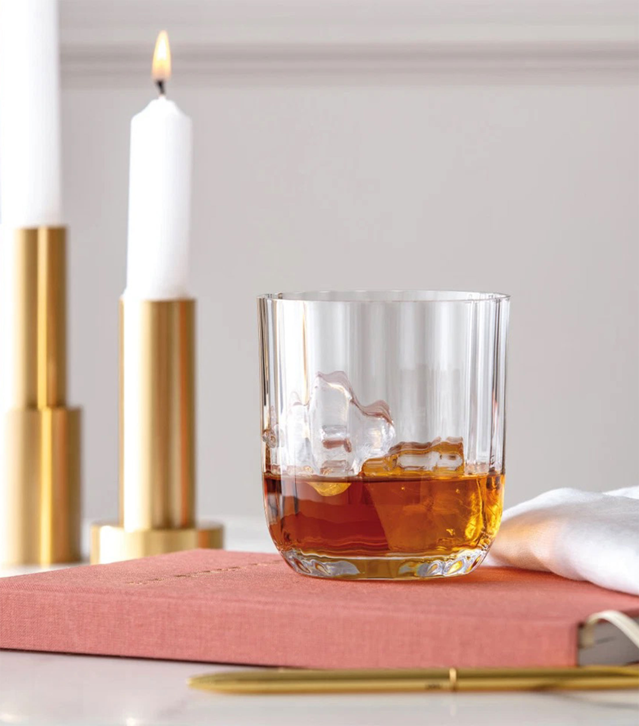 Set de 4 vasos Old Fashion Rose Garden