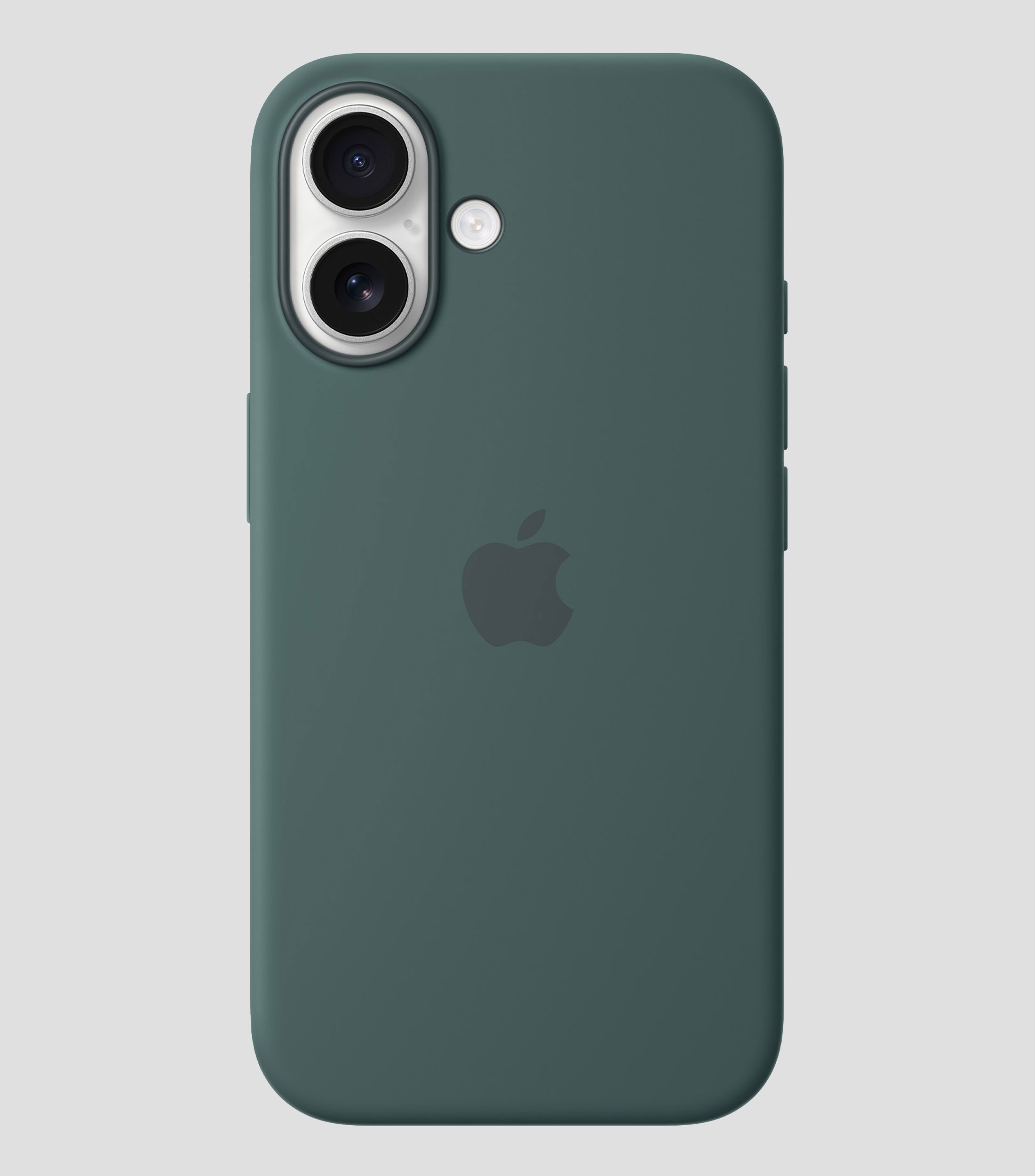 Funda de silicón con MagSafe para iPhone 16 Verde lago
