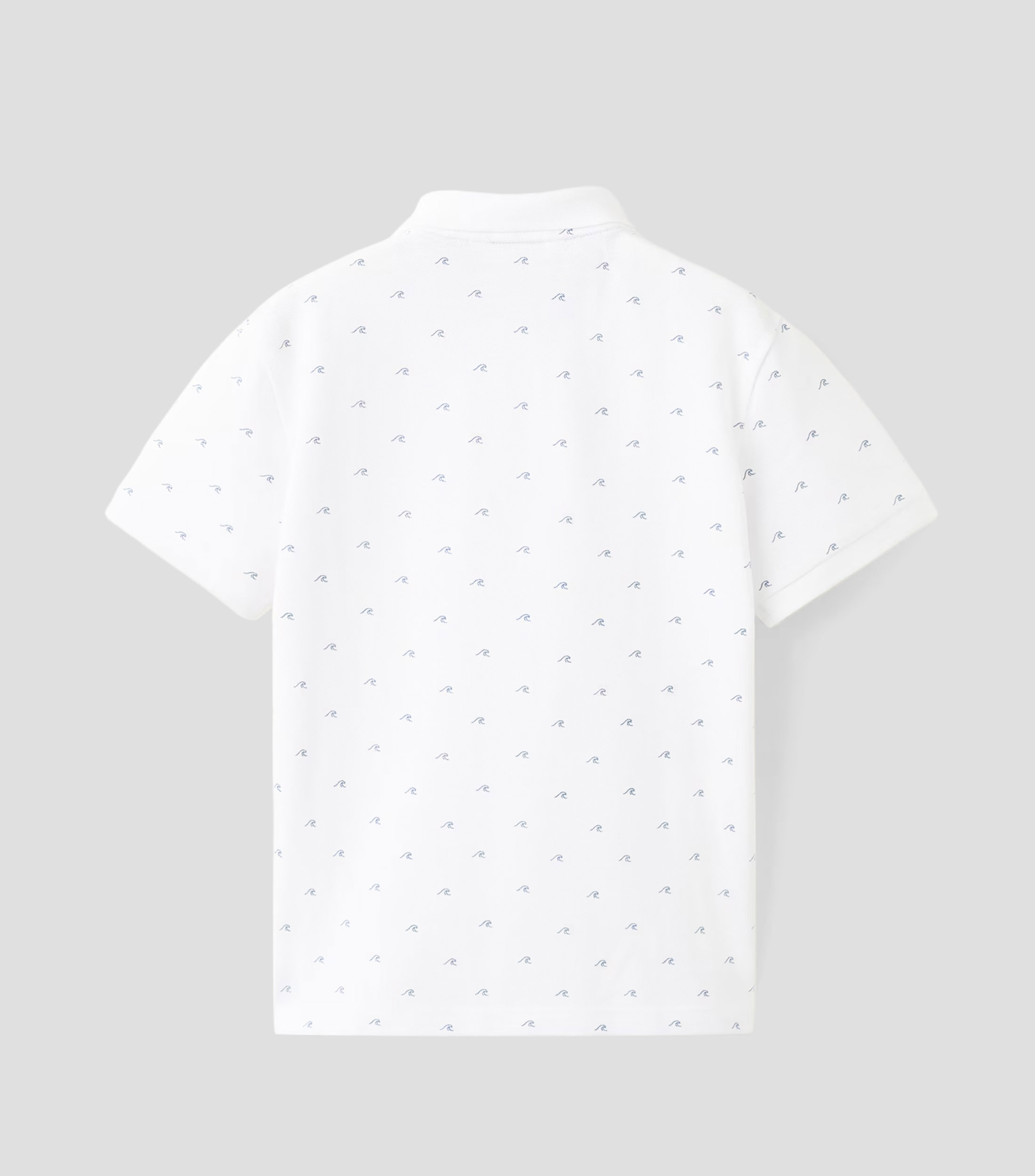 Playera Tipo Polo Manga Corta Estampada Niño