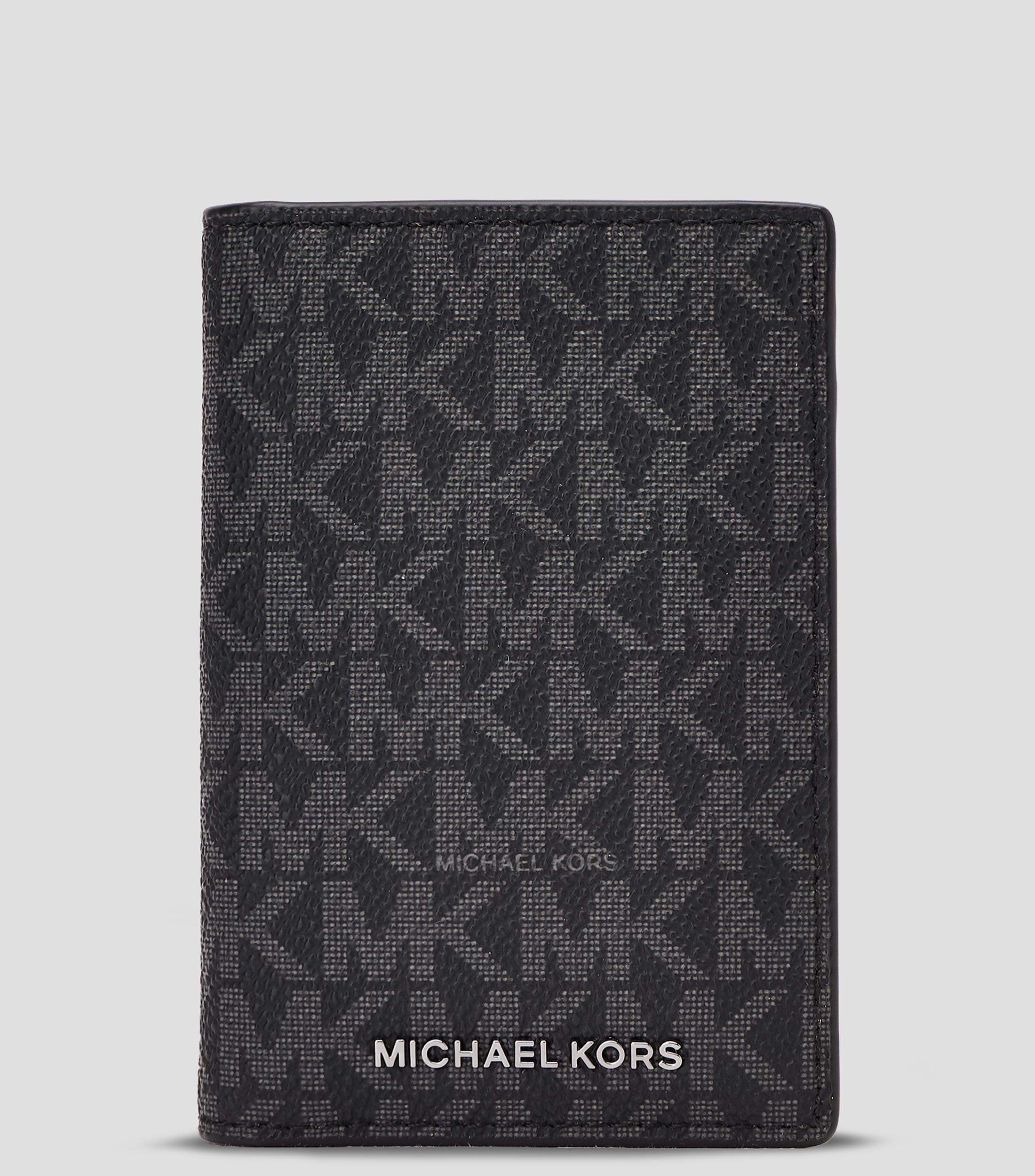 Cartera bifold Hudson monogram estampado Hombre