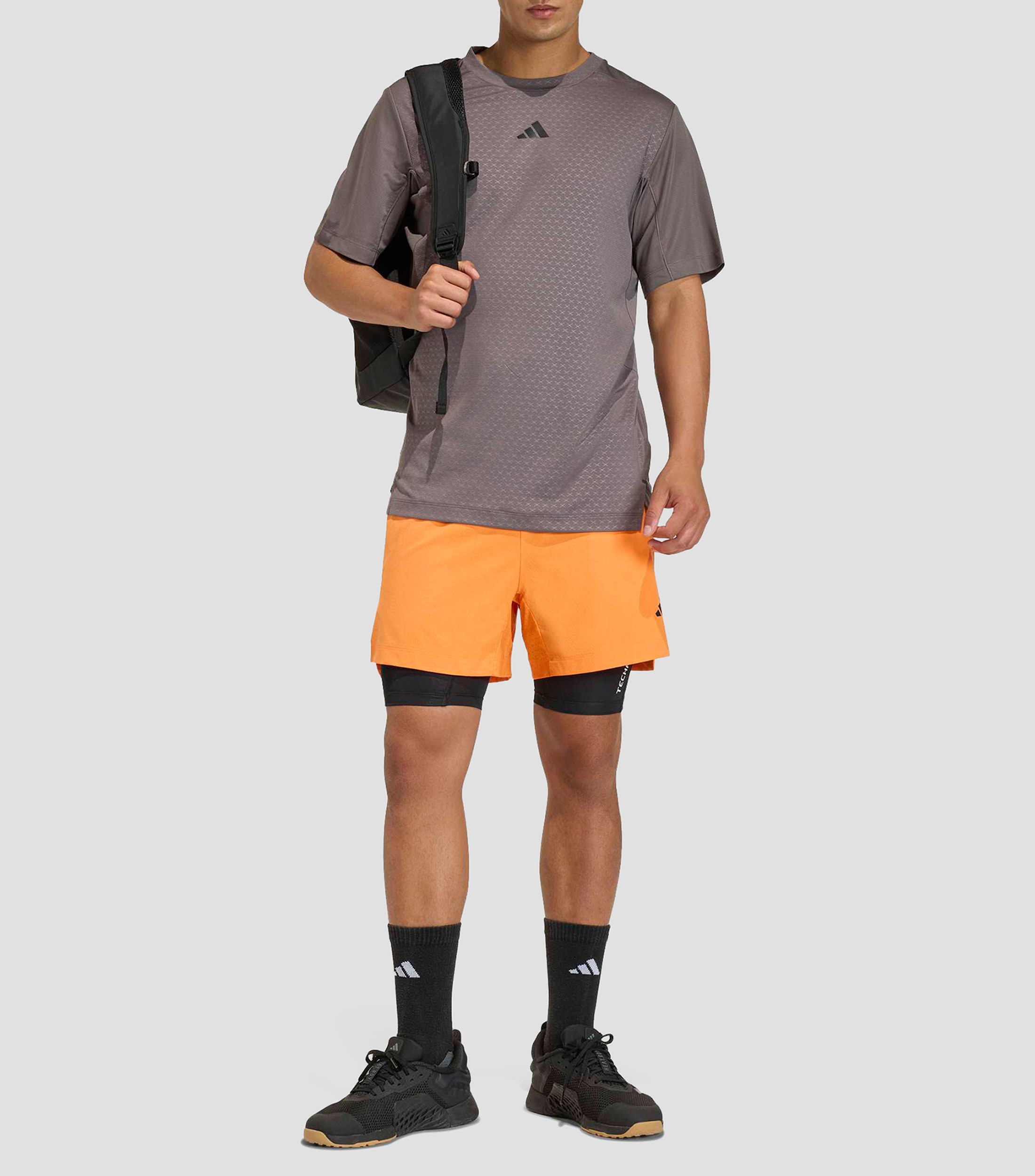 Short para entrenamiento Power 3 Stripes Hombre