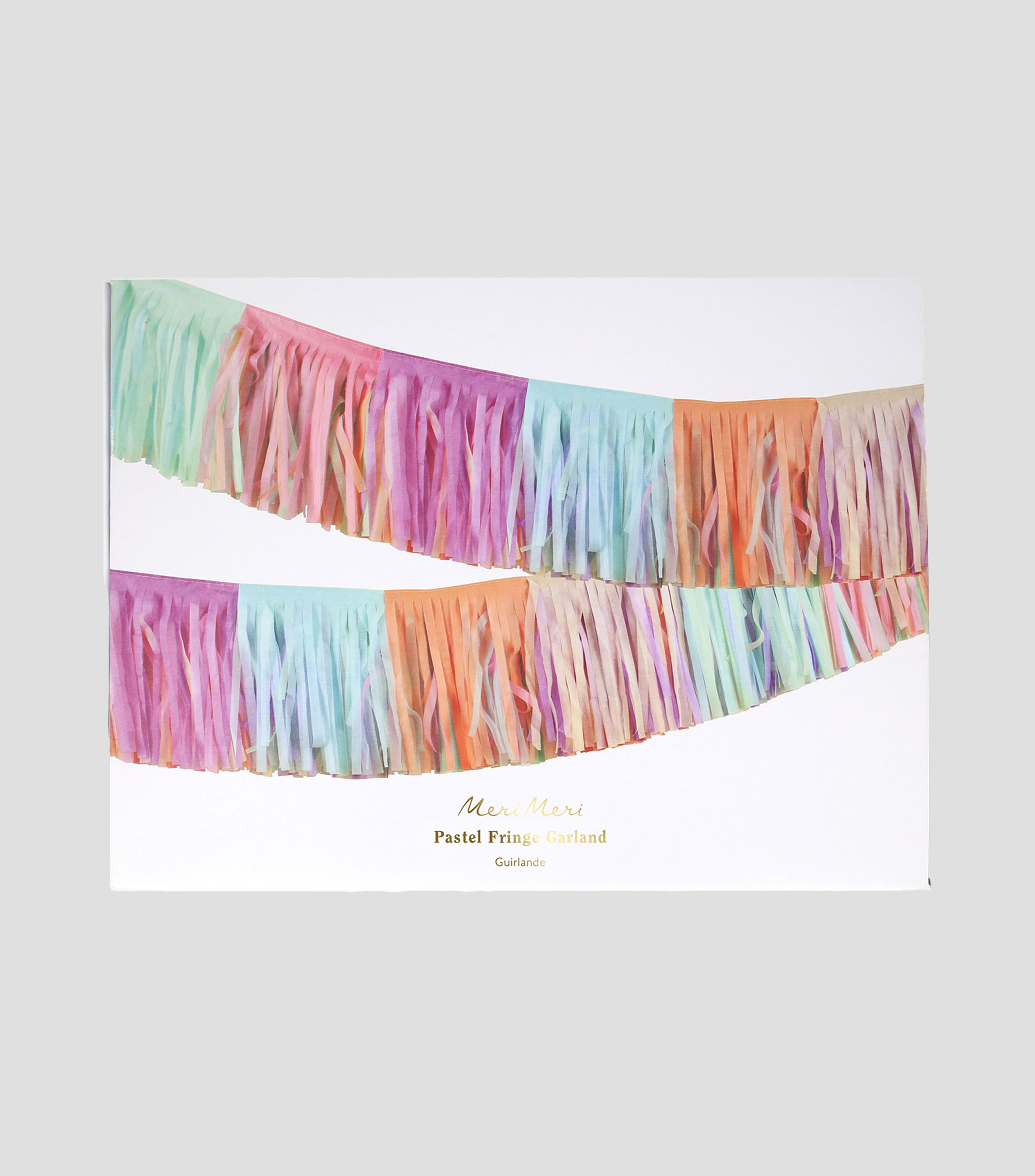 Guirnalda de cumpleaños Pastel Fringe