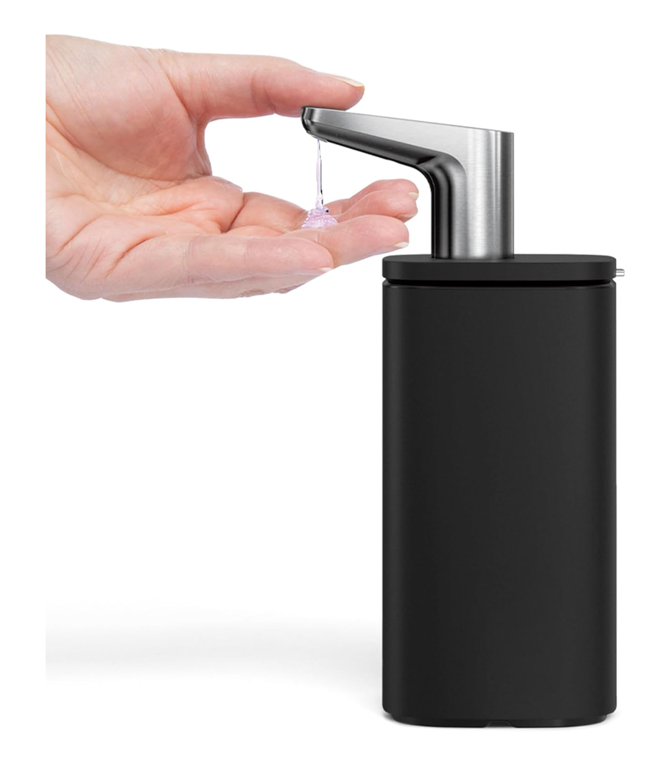 Dispensador de jabón Negro