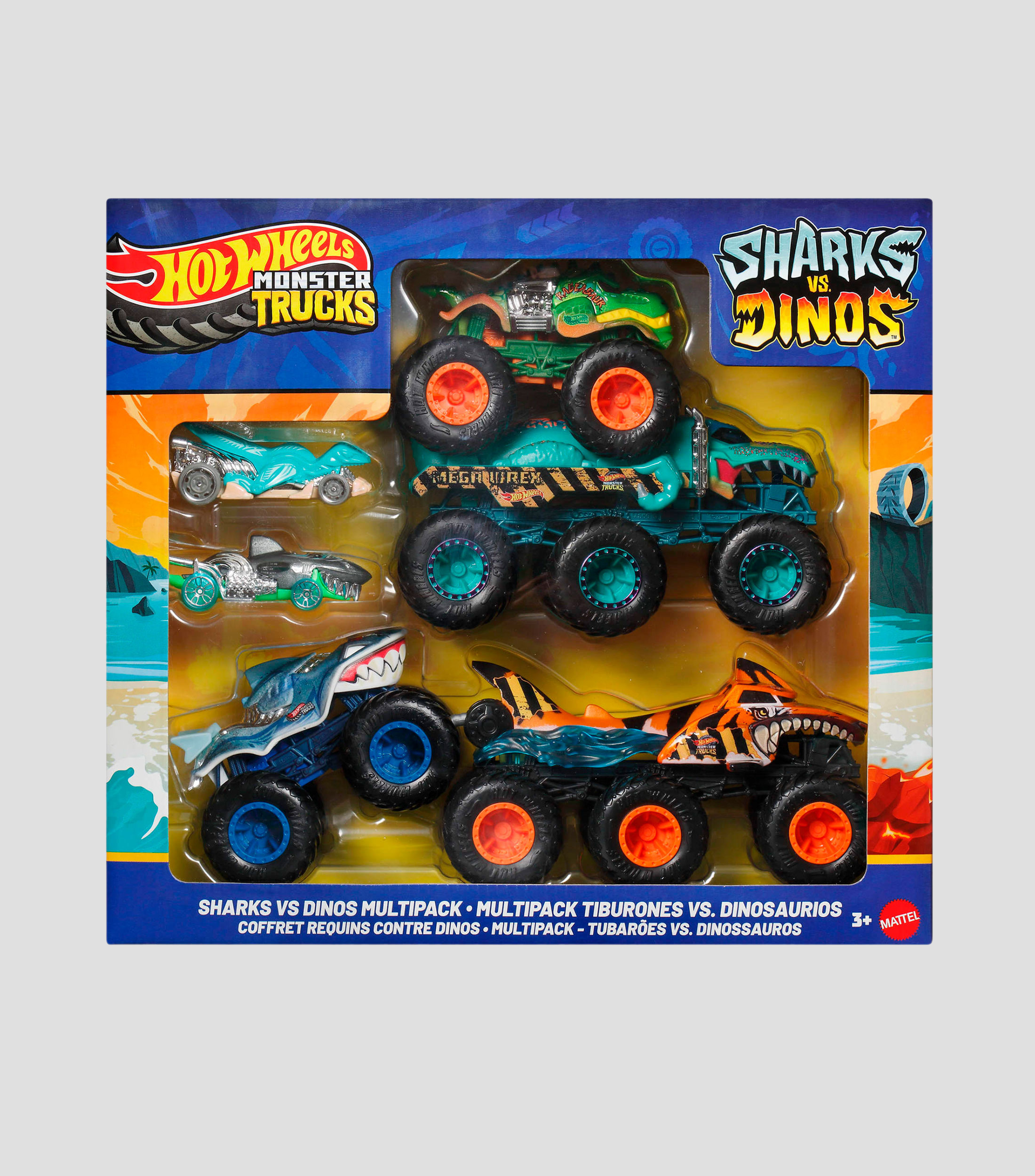 Set Sharks vs Dinos