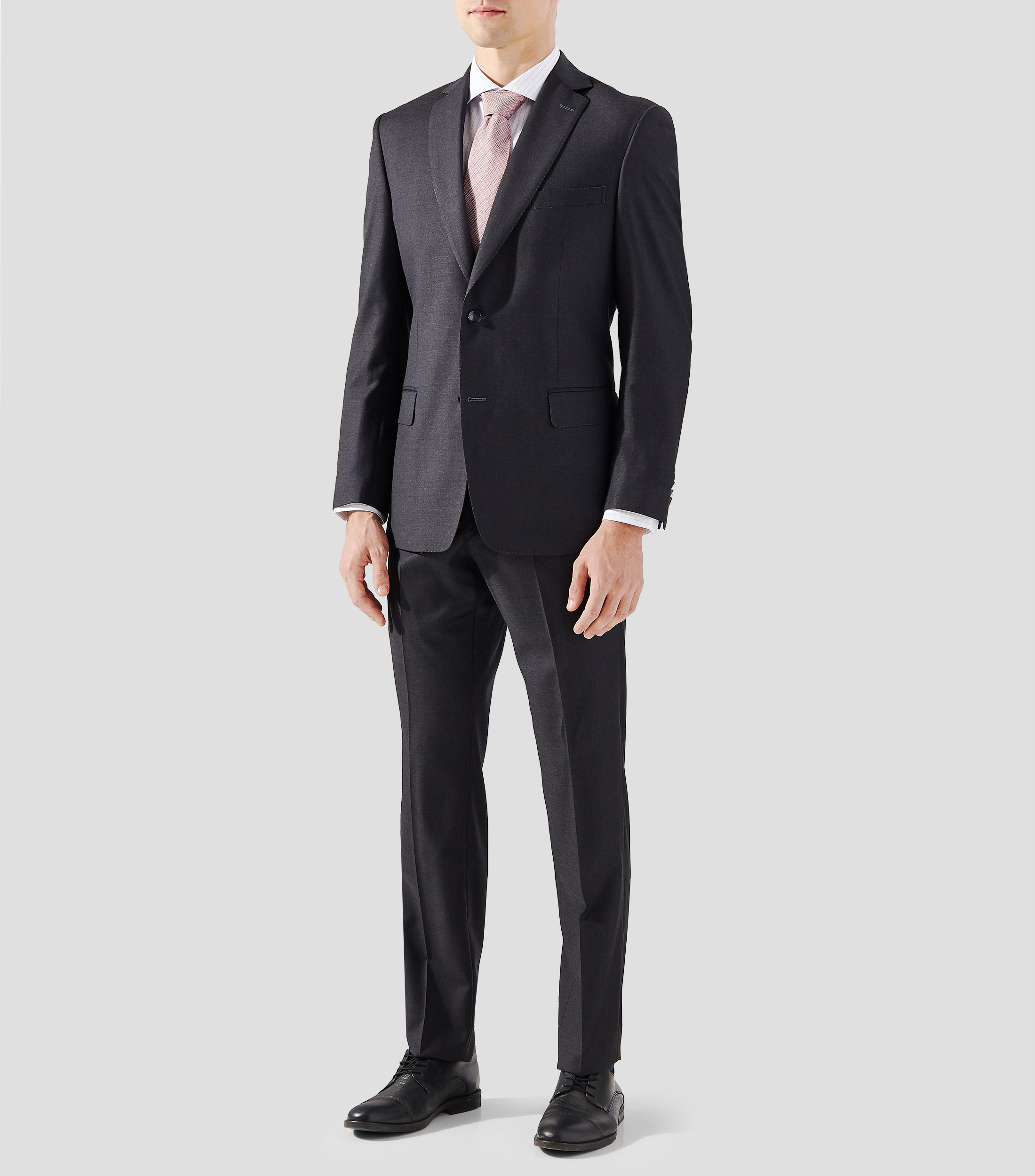 Traje de lana corte regular Hombre