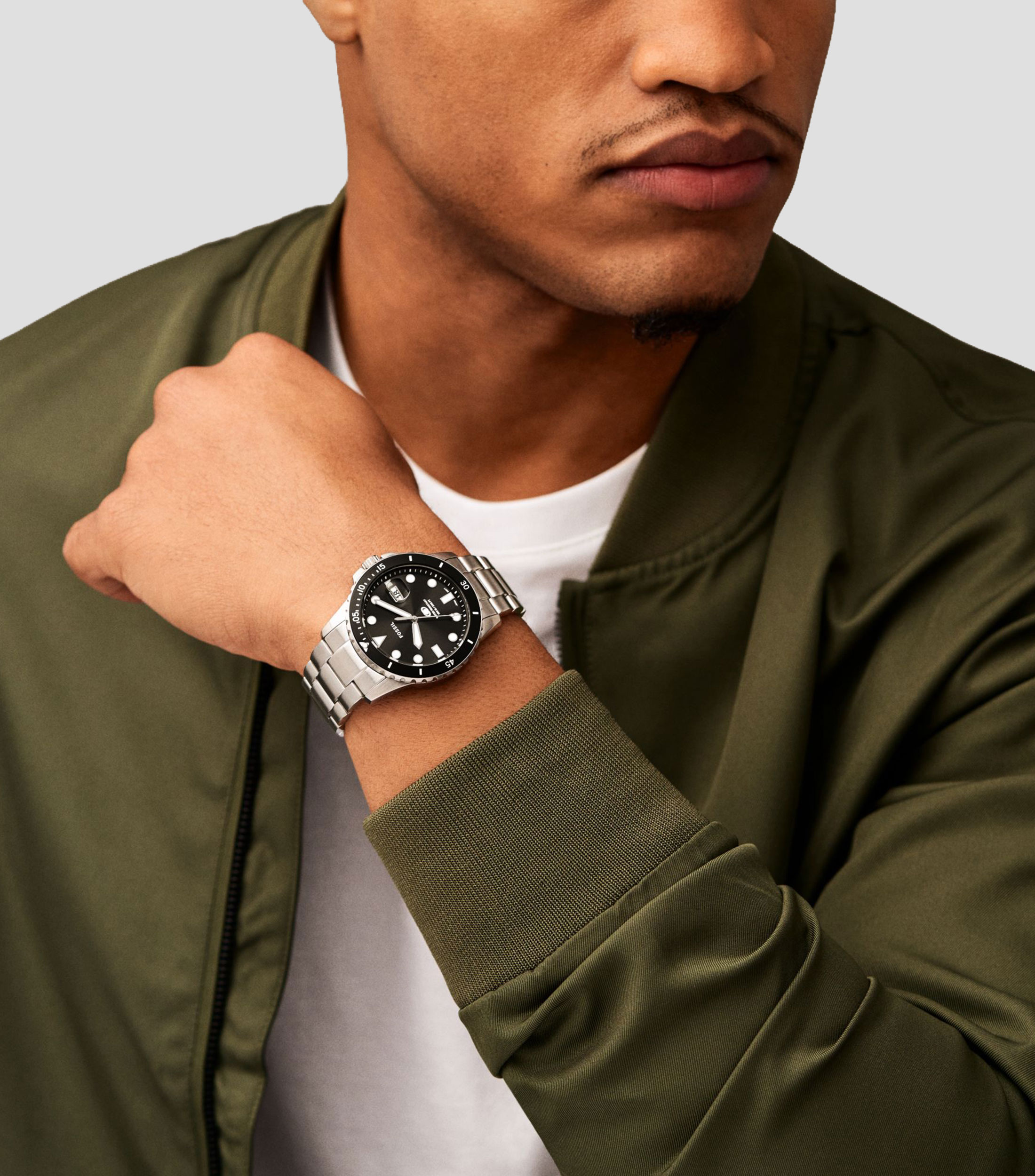 Reloj para Hombre Blue Dive Casual, Gris, Negro