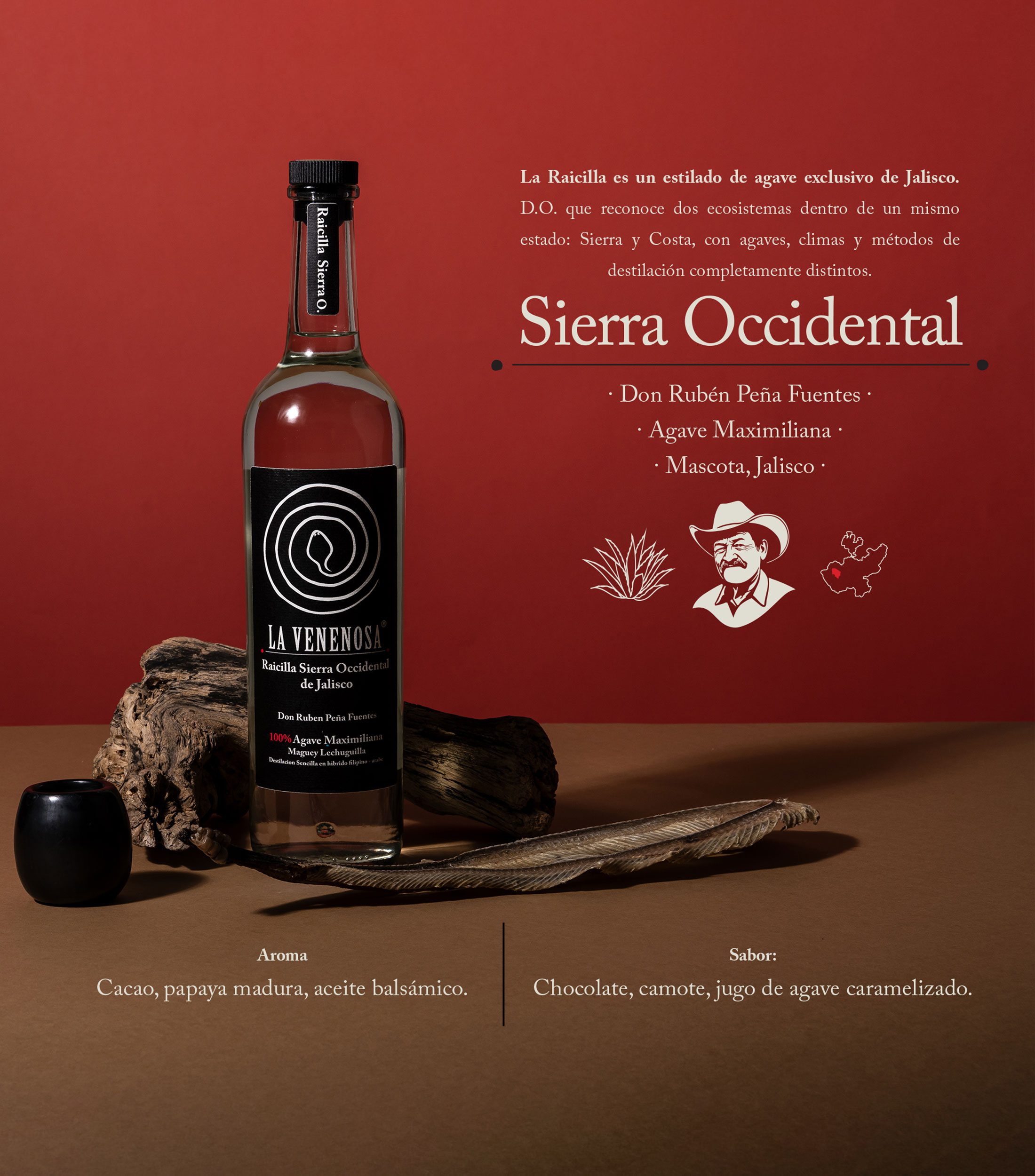 Raicilla Occidental, 700 ml