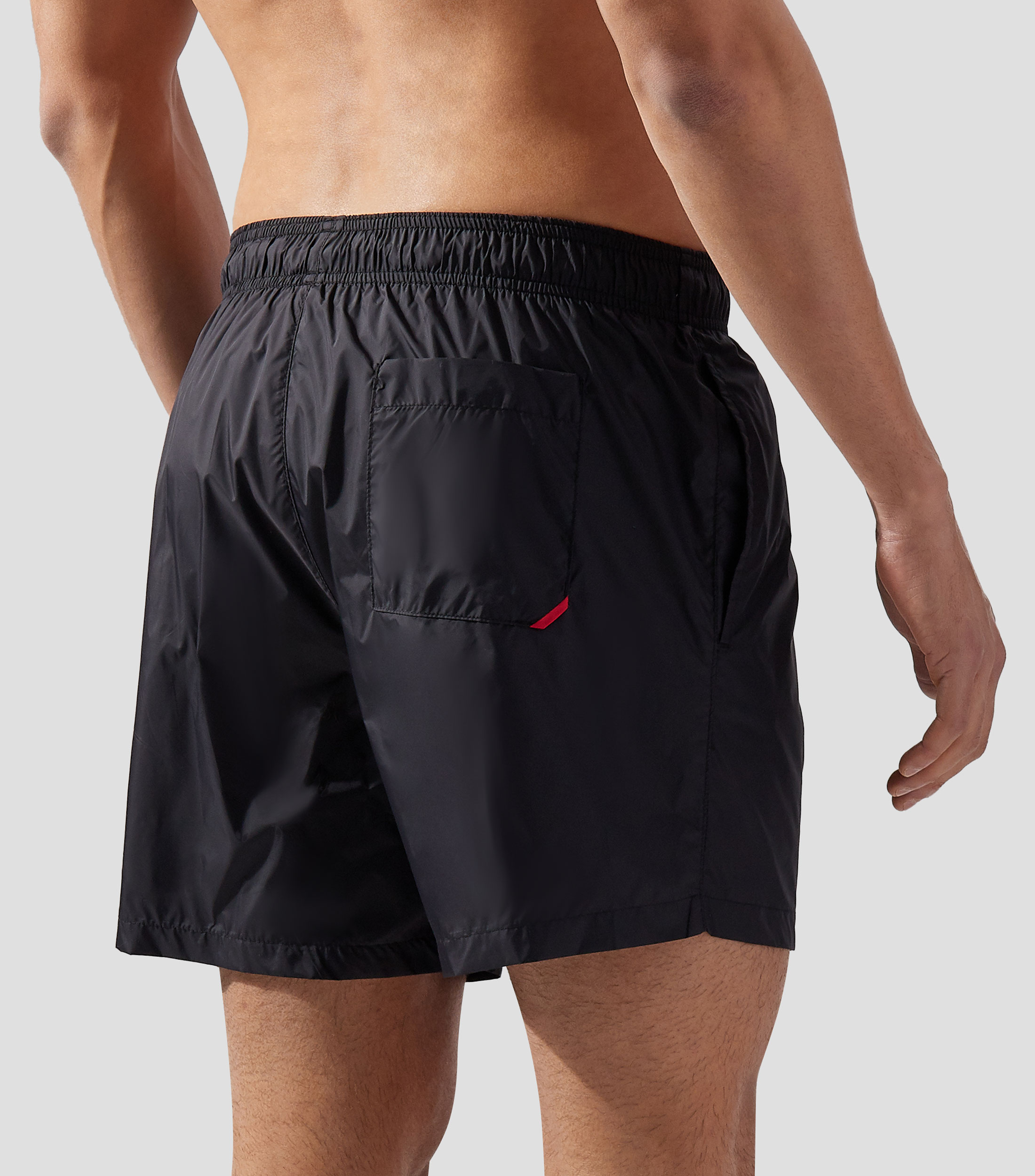 Traje de bano corto liso Hombre