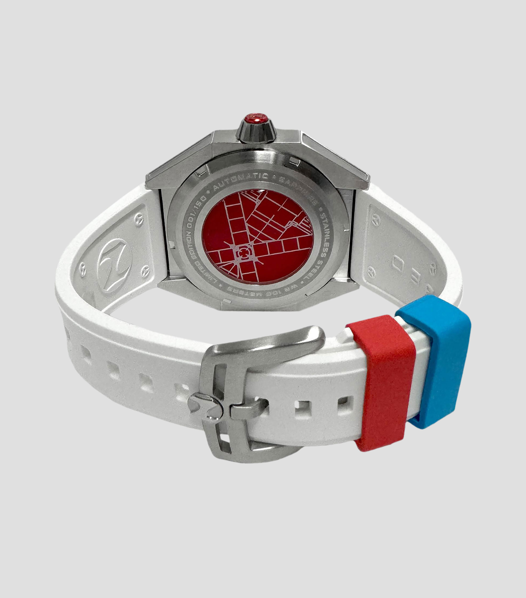 Reloj para Hombre Skylab Automatic casual plateado, blanco