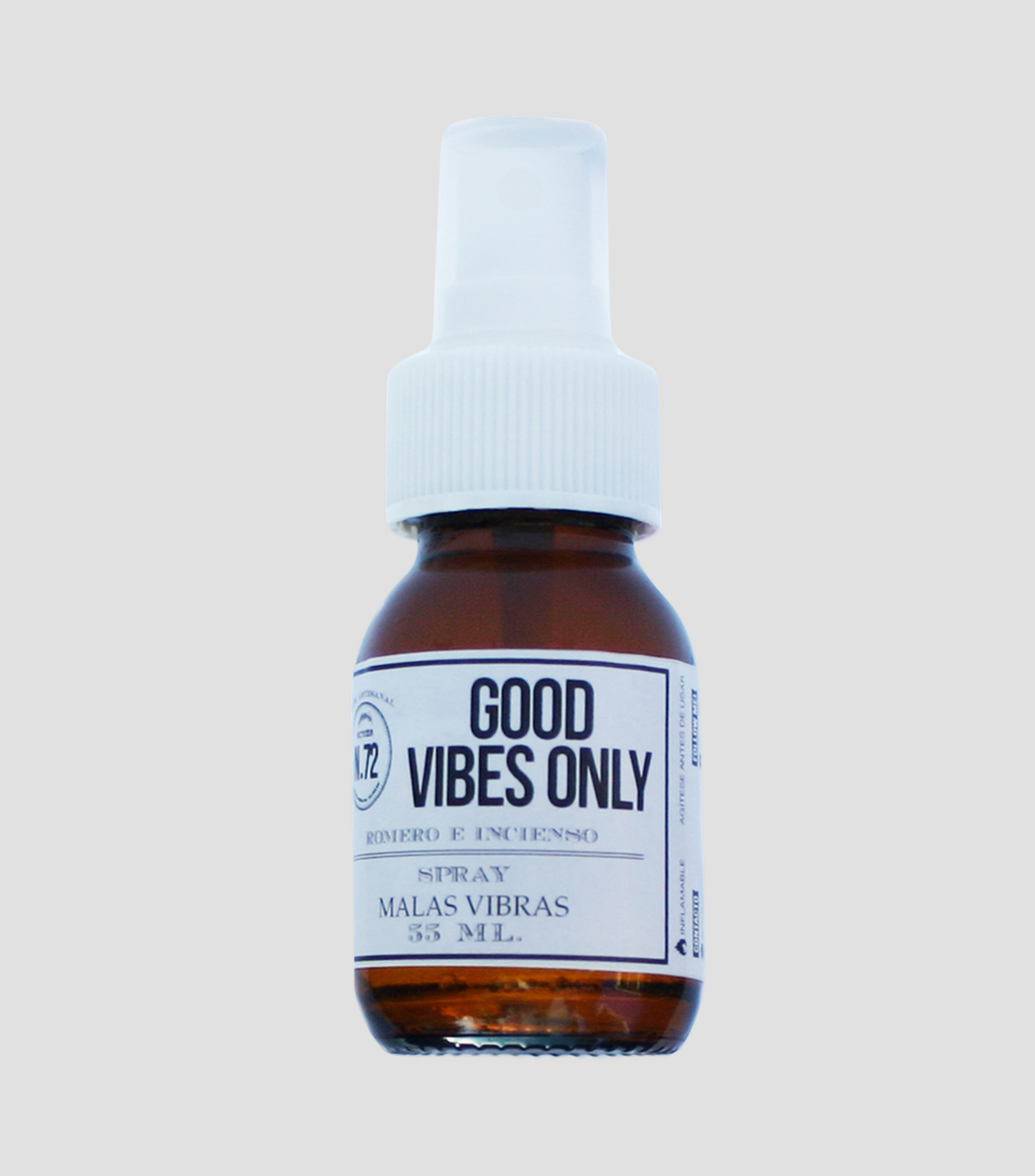 Spray para Aromaterapia Good Vibes Only para Malas vibras, 55 ml