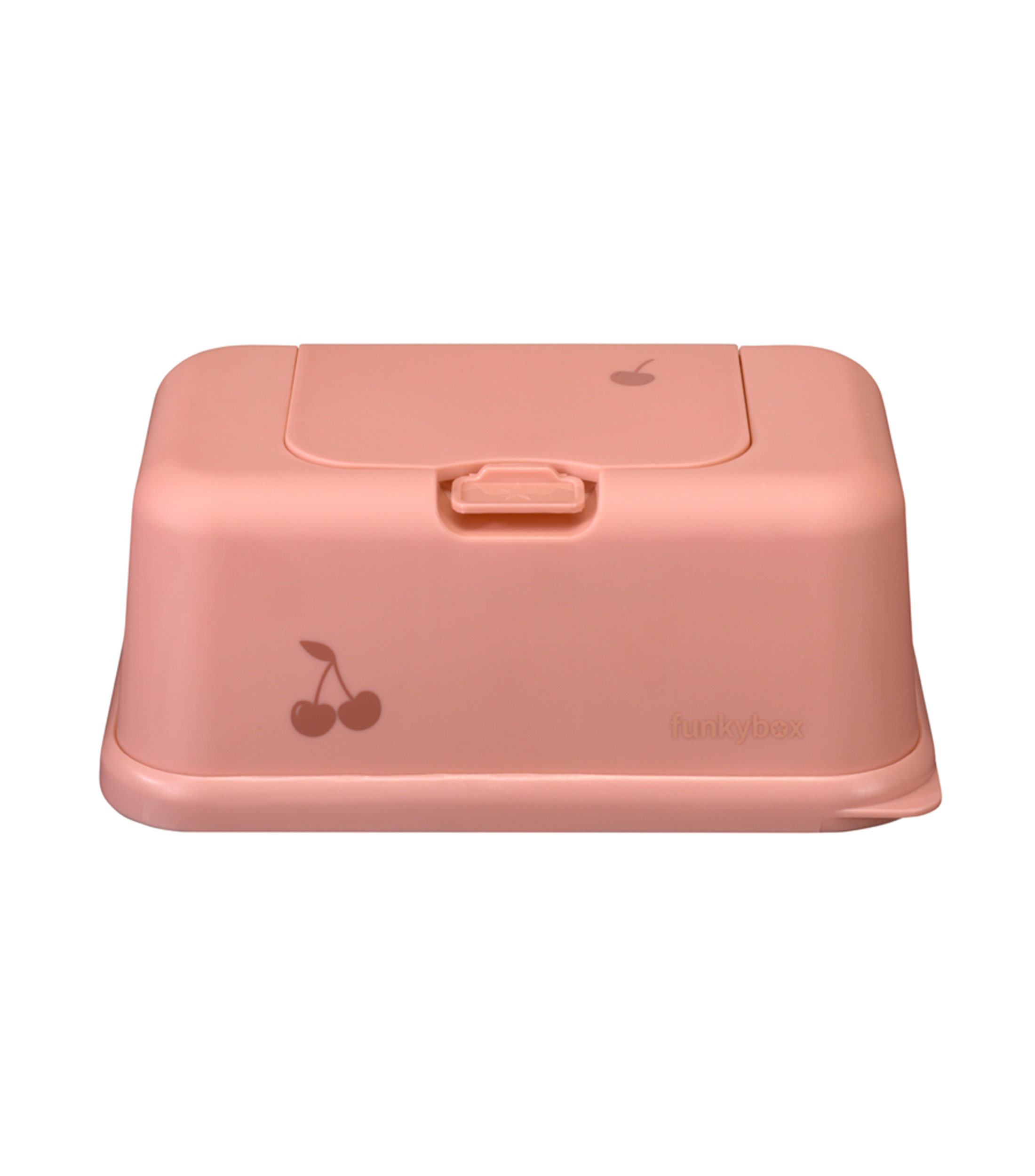 Porta toallitas para bebé, Cereza rosa