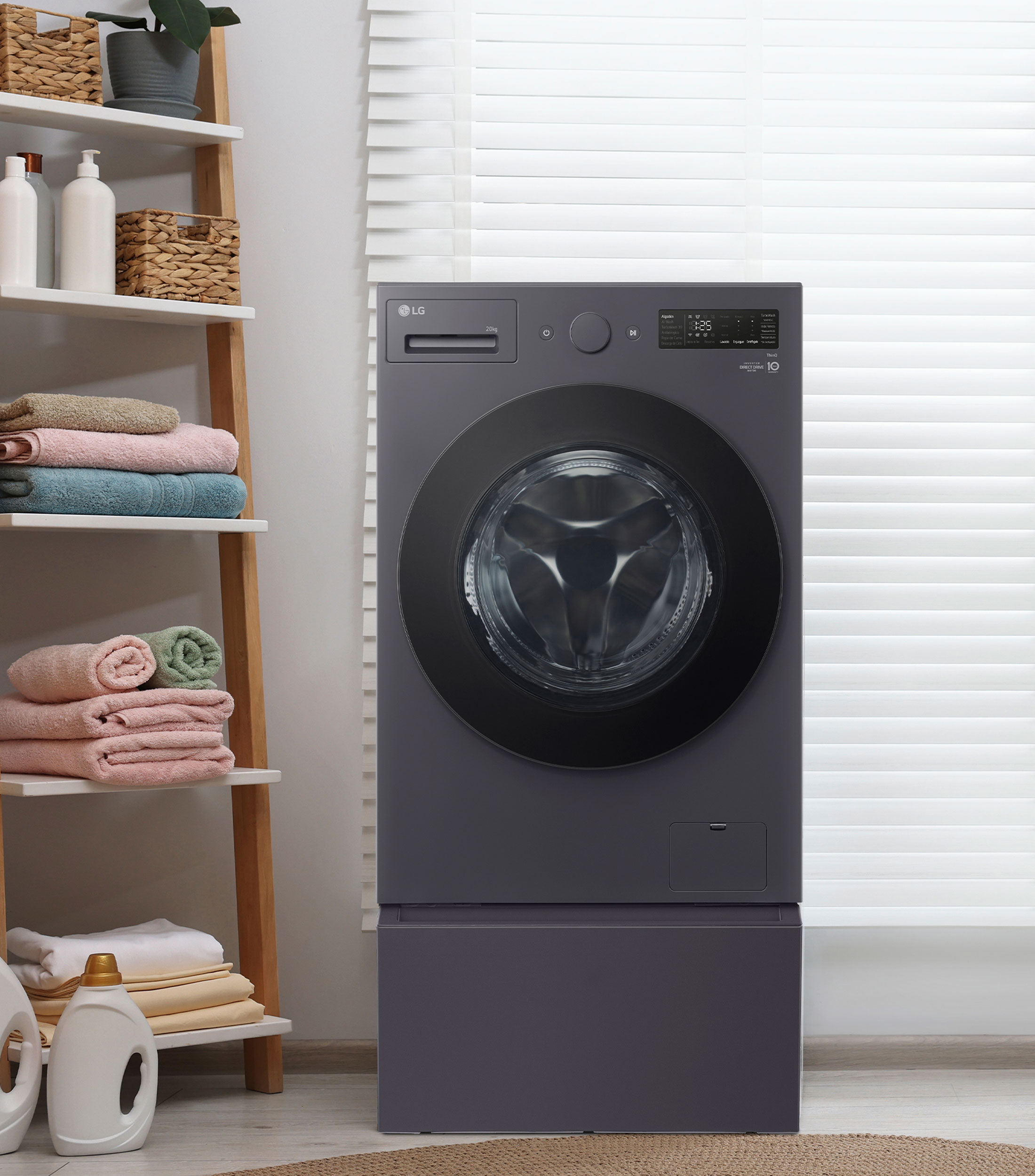 Lavadora Automática, 20 Kg, Carga Frontal WM20EGNTS6