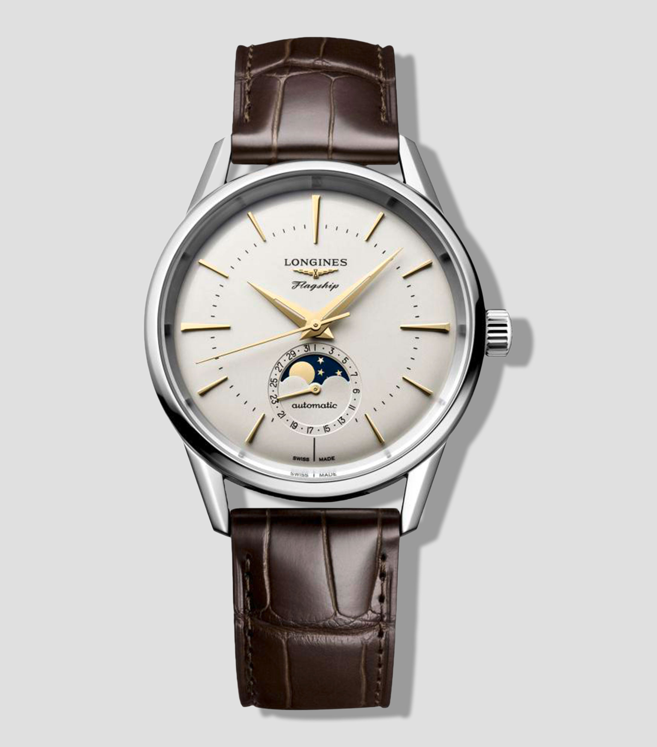 Reloj para Hombre Heritage Classic De Vestir Plateado