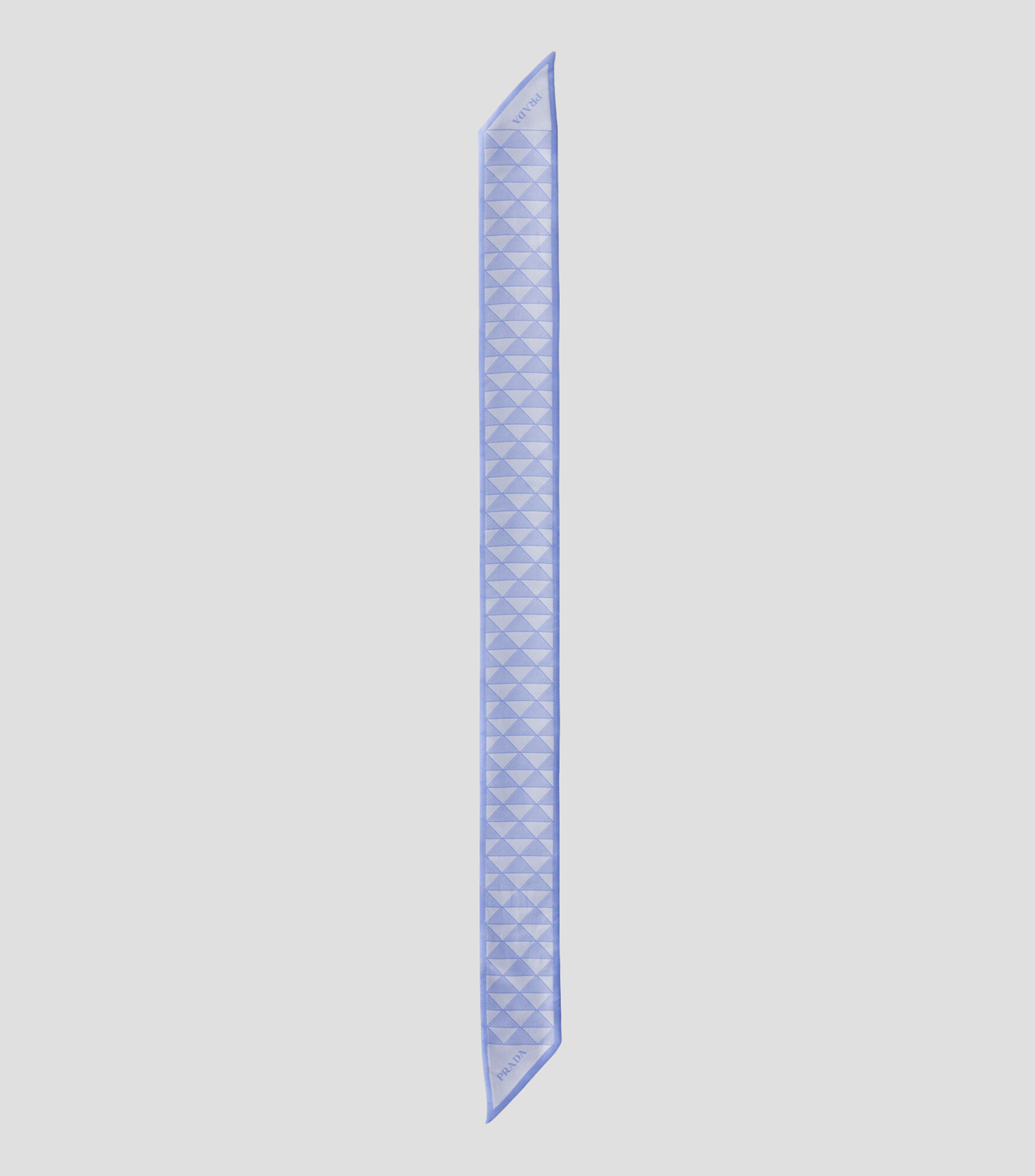 Corbata ancha de seda con estampado