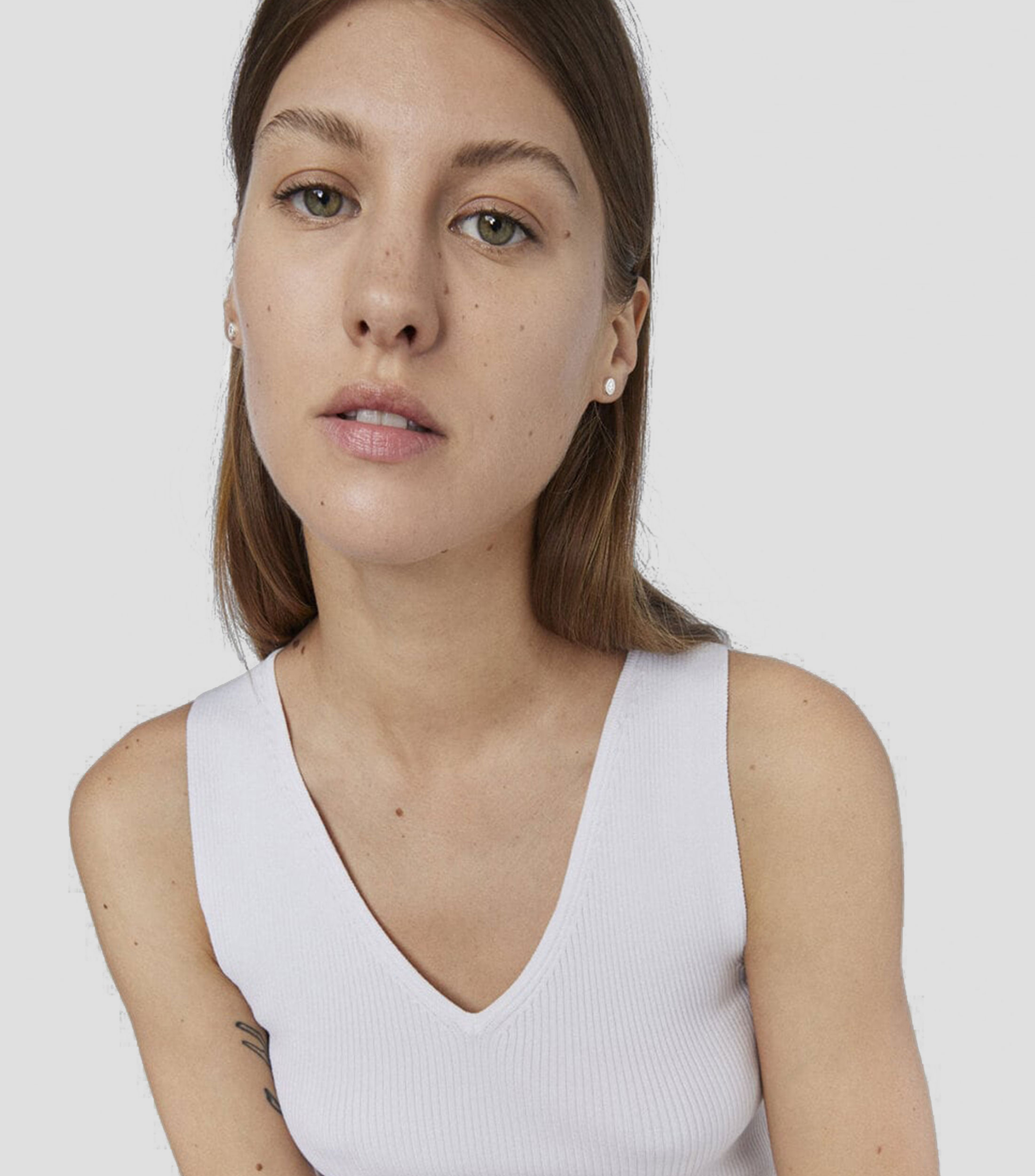 Aretes en plata Aura Mujer