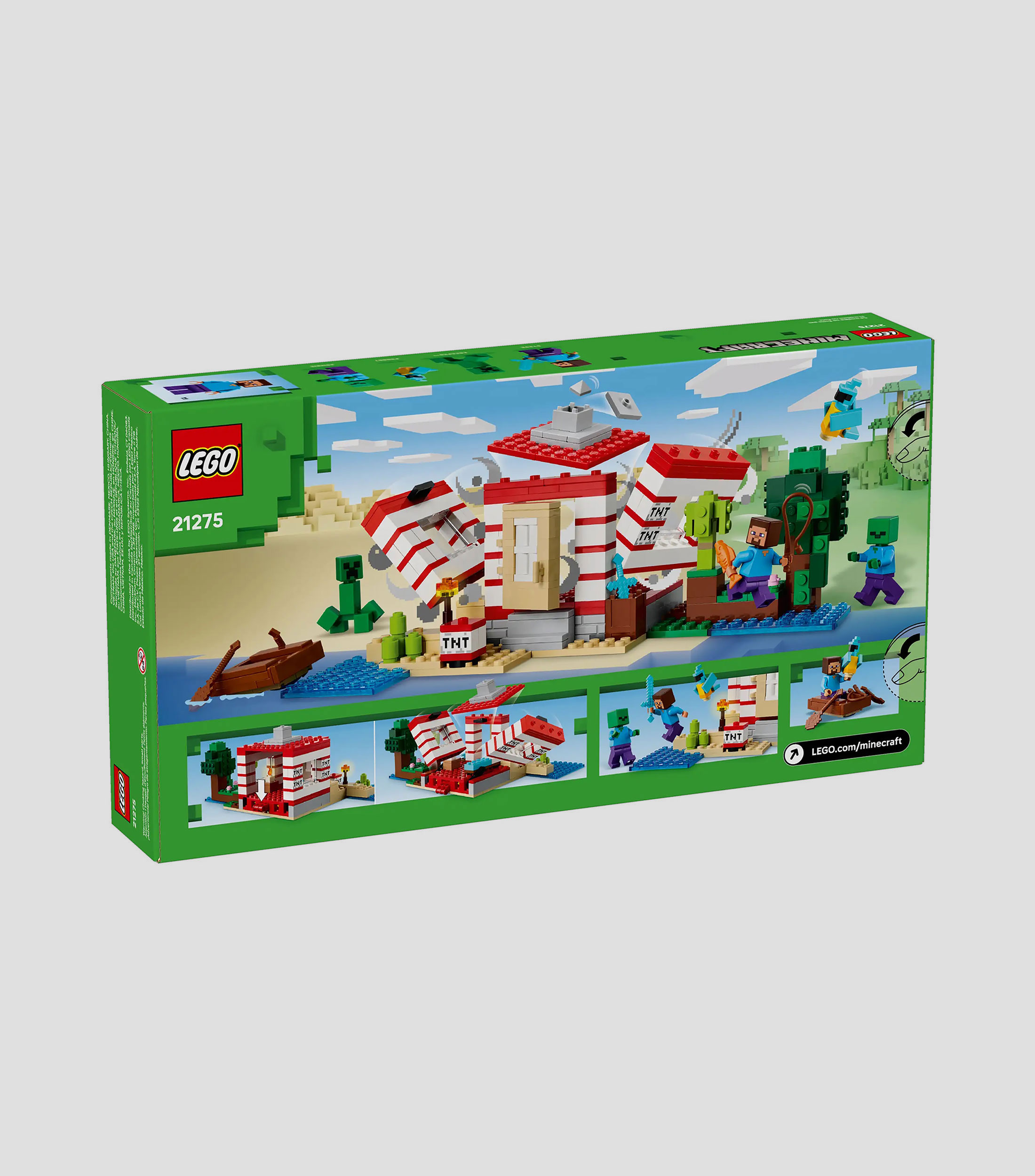 Lego Minecraft, La Casa-Dinamita de la Selva 21275
