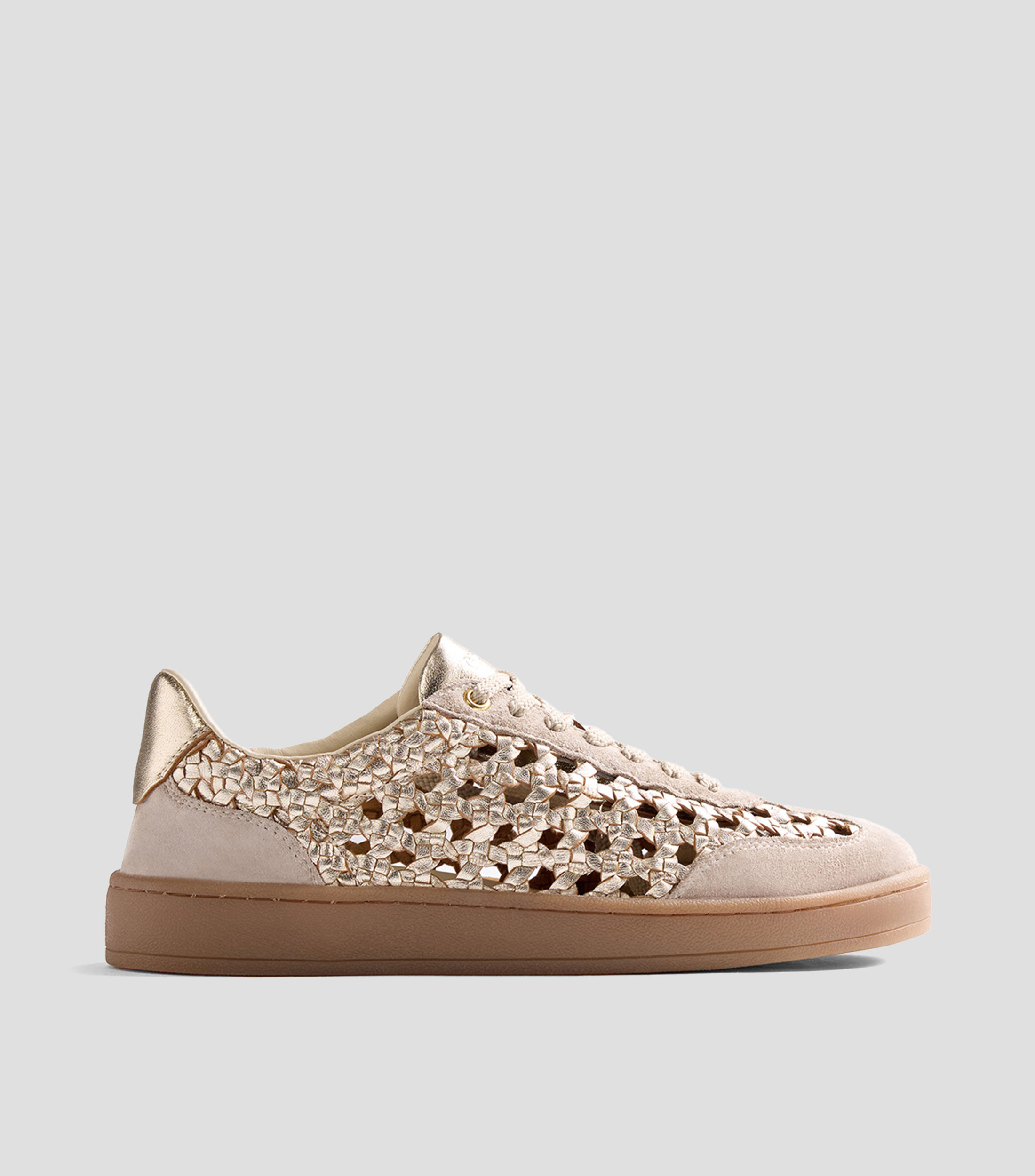 Tenis casuales en piel Mujer