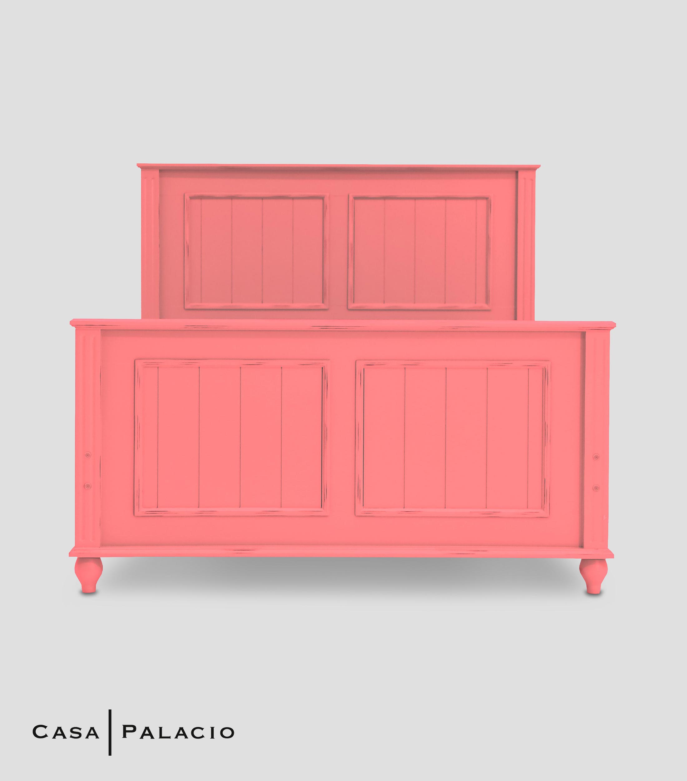 Cama matrimonial Boston en MDF