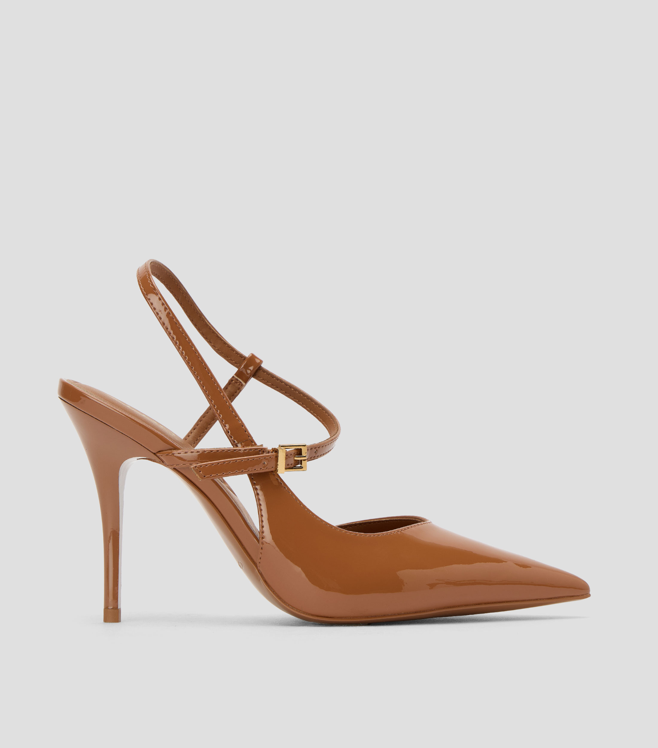 Zapatillas tacón alto de aguja lisas Mujer
