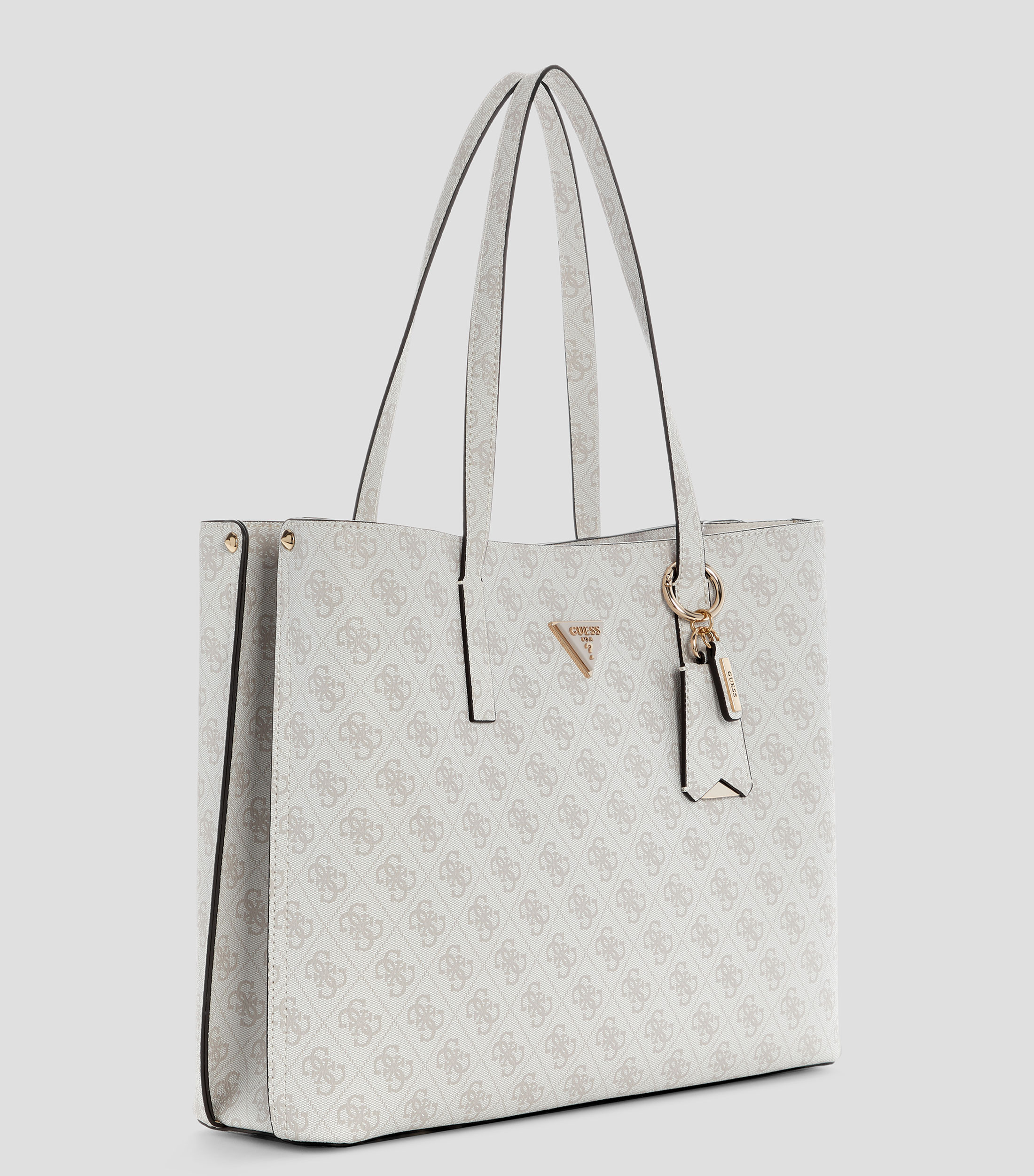 Bolsa tote blanco Meridian II Girlfriend estampada Mujer