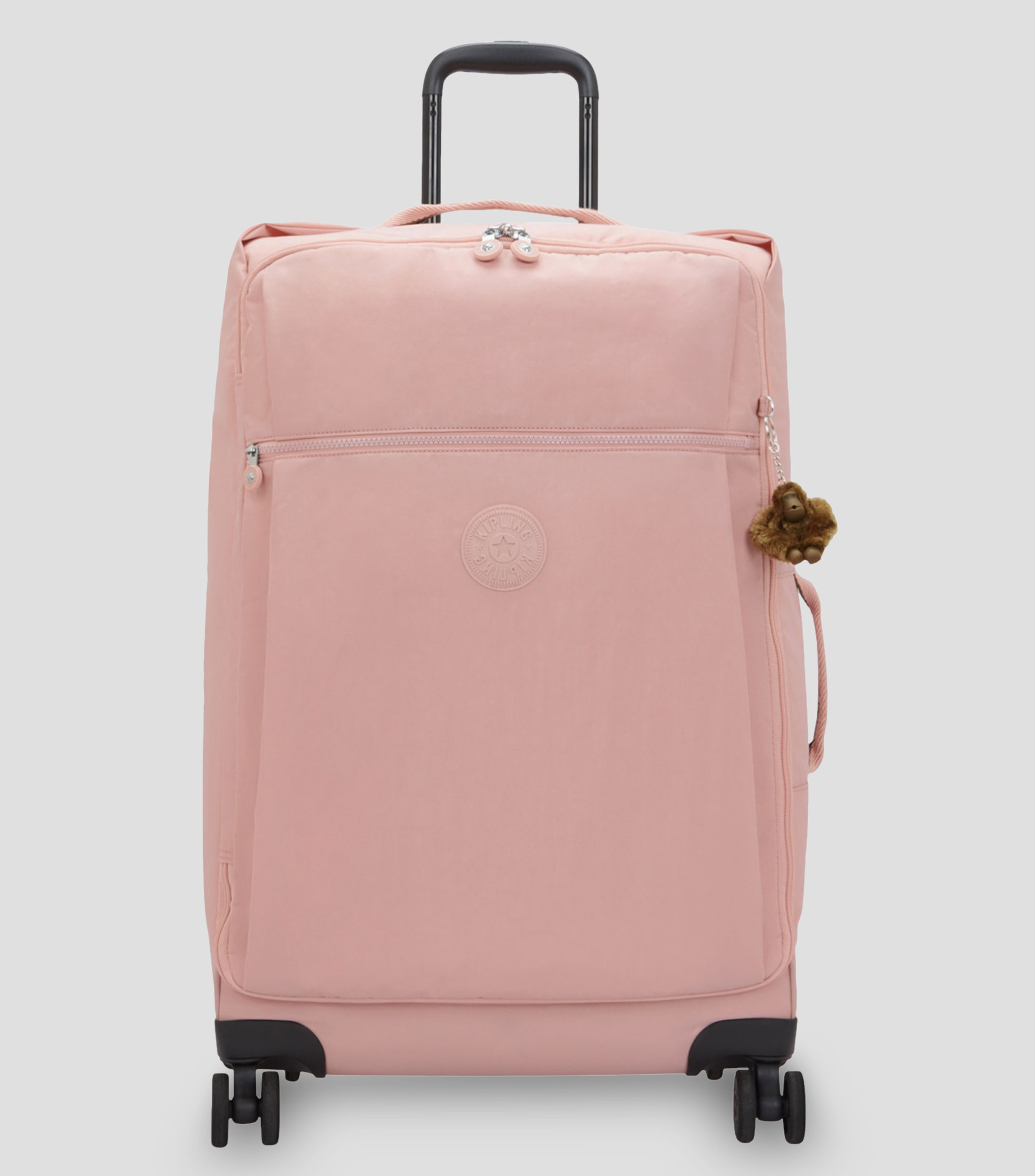 Maleta de viaje suave Darcey Up rosa