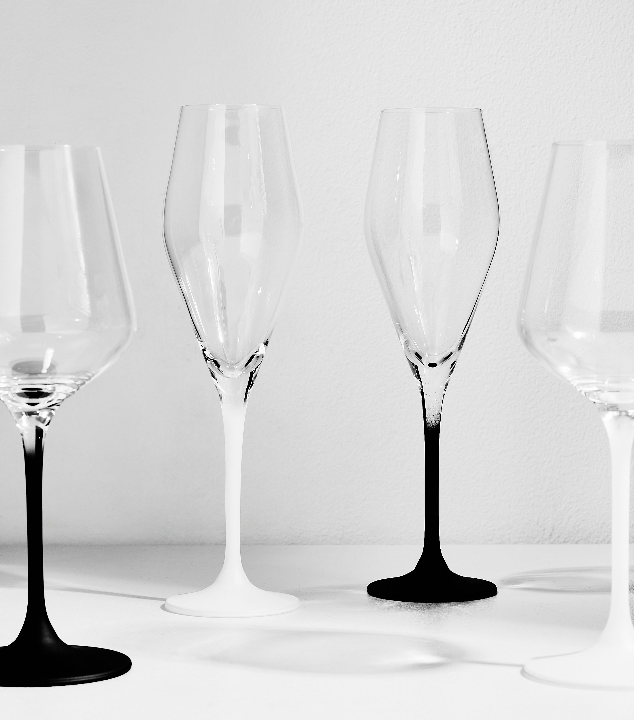 Set 4 Copas para Champagne