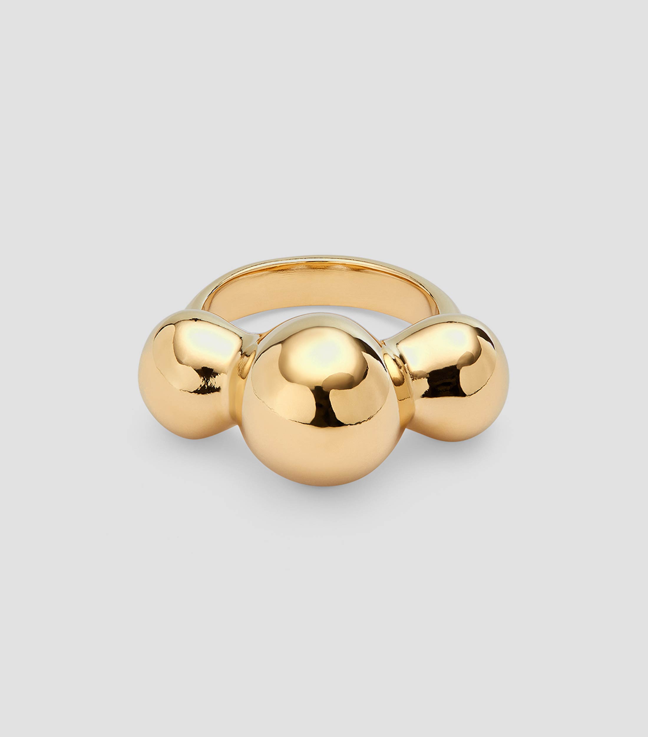 Anillo con Esferas centrales Unisex