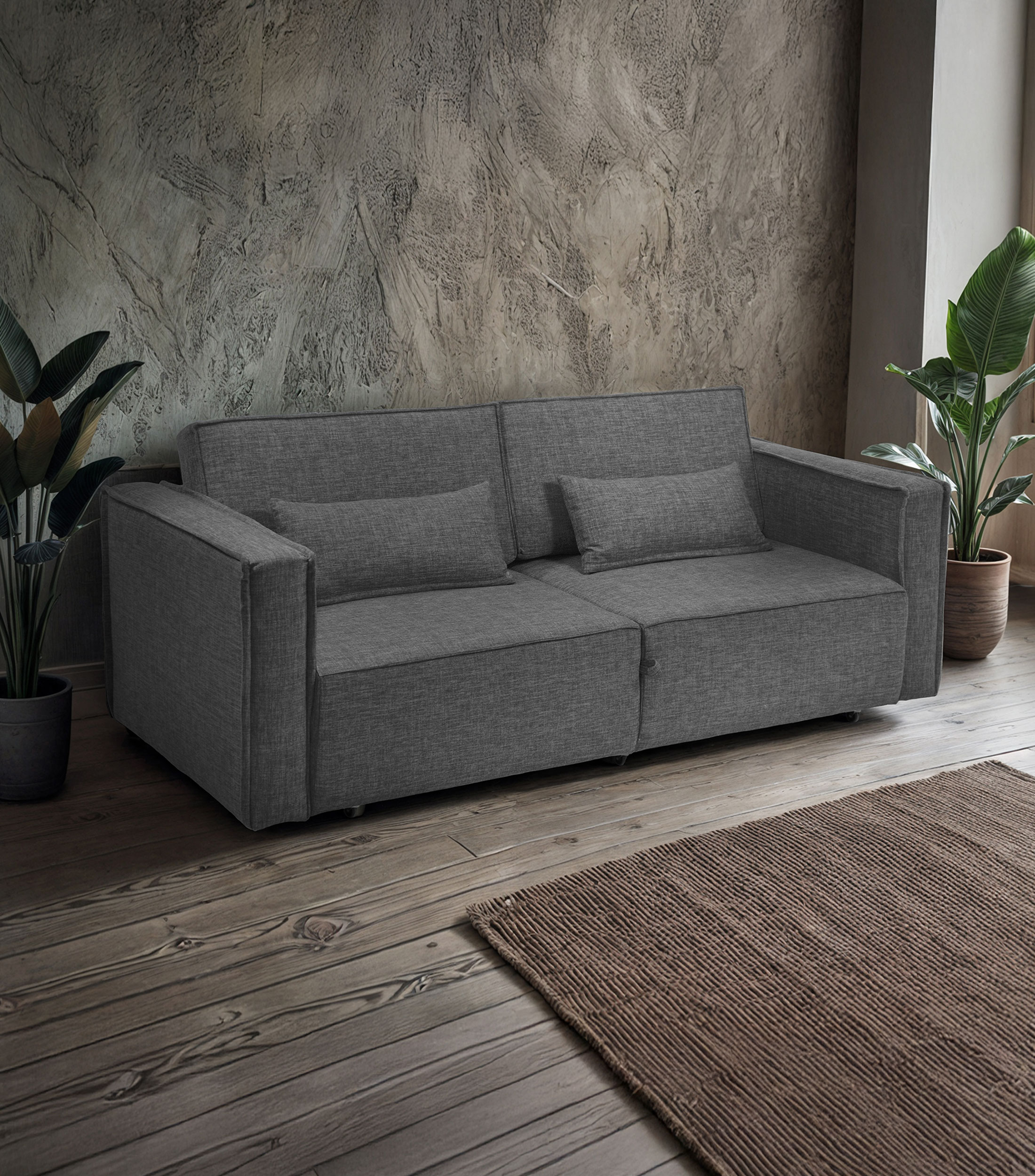 Sofa Cama Mitre Gris