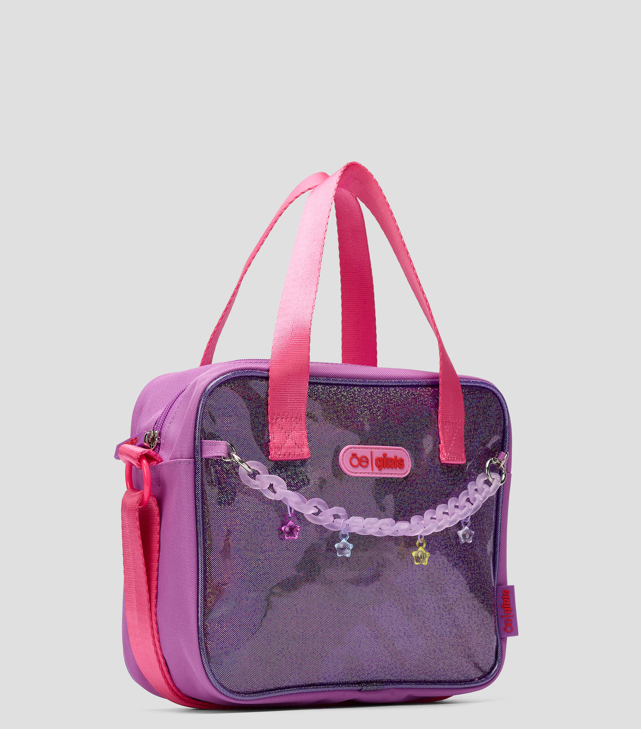 Bolsa satchel lila fantasía Niña