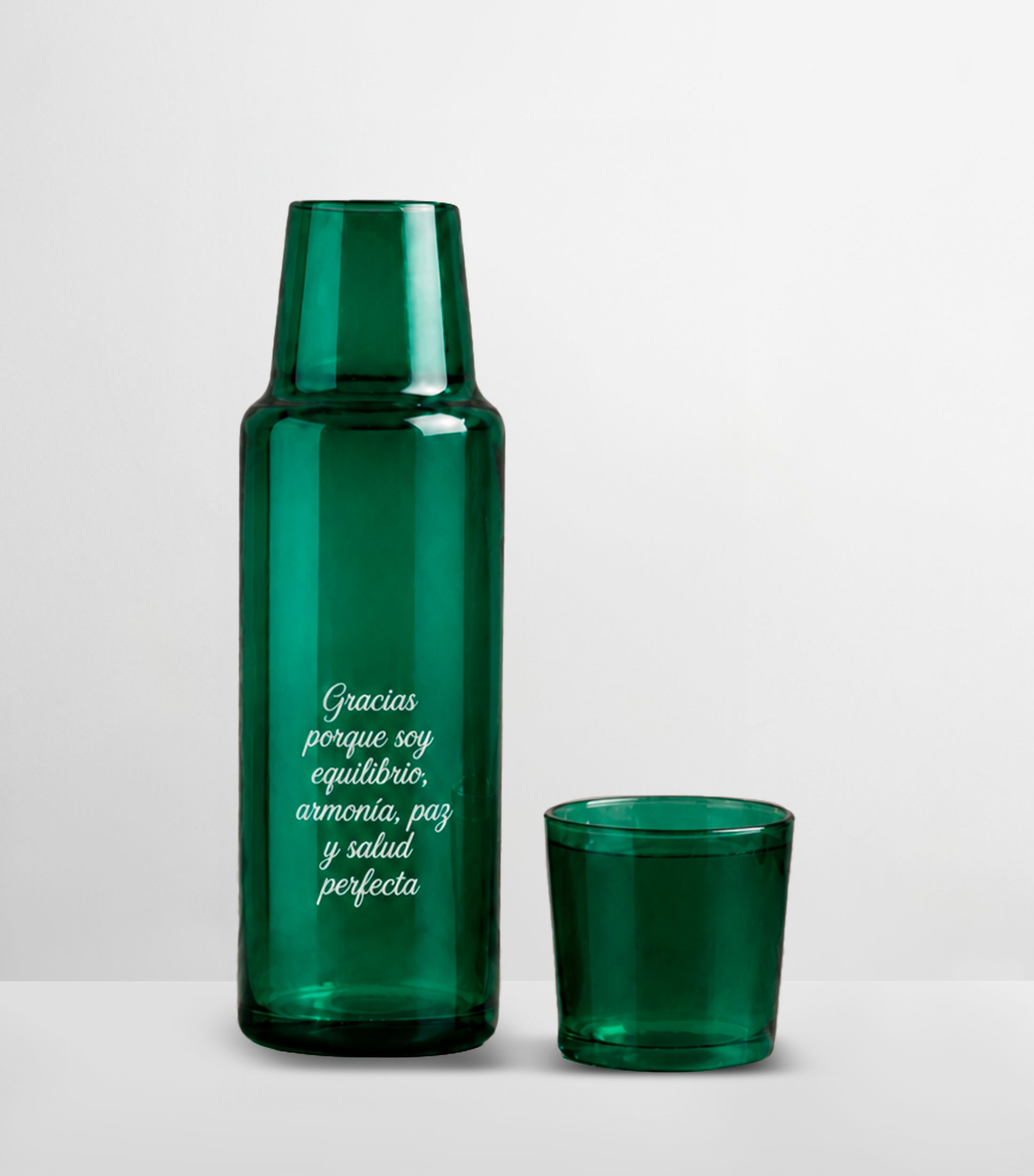 Jarra para agua verde