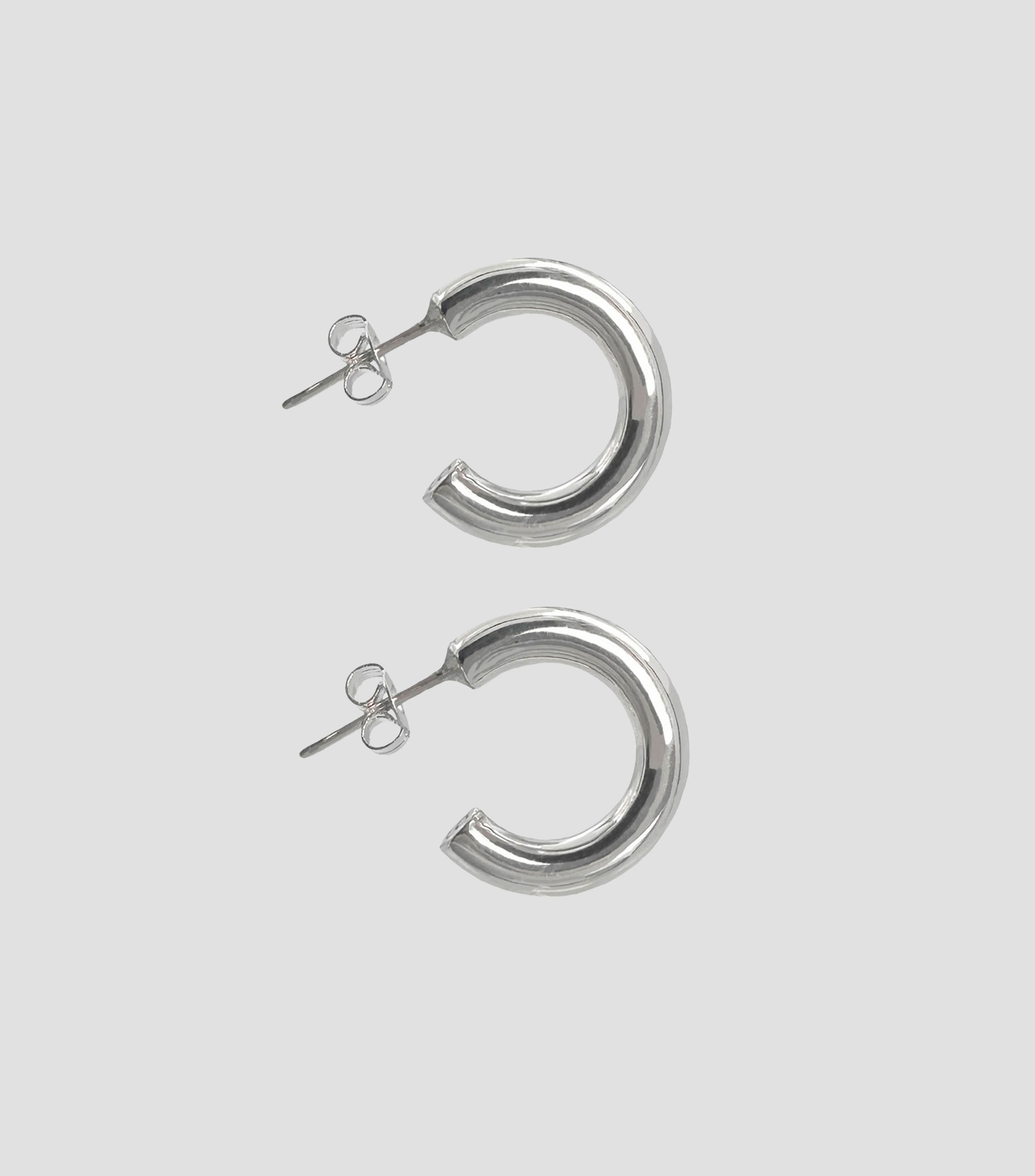 Aretes en plata esterlina Unisex