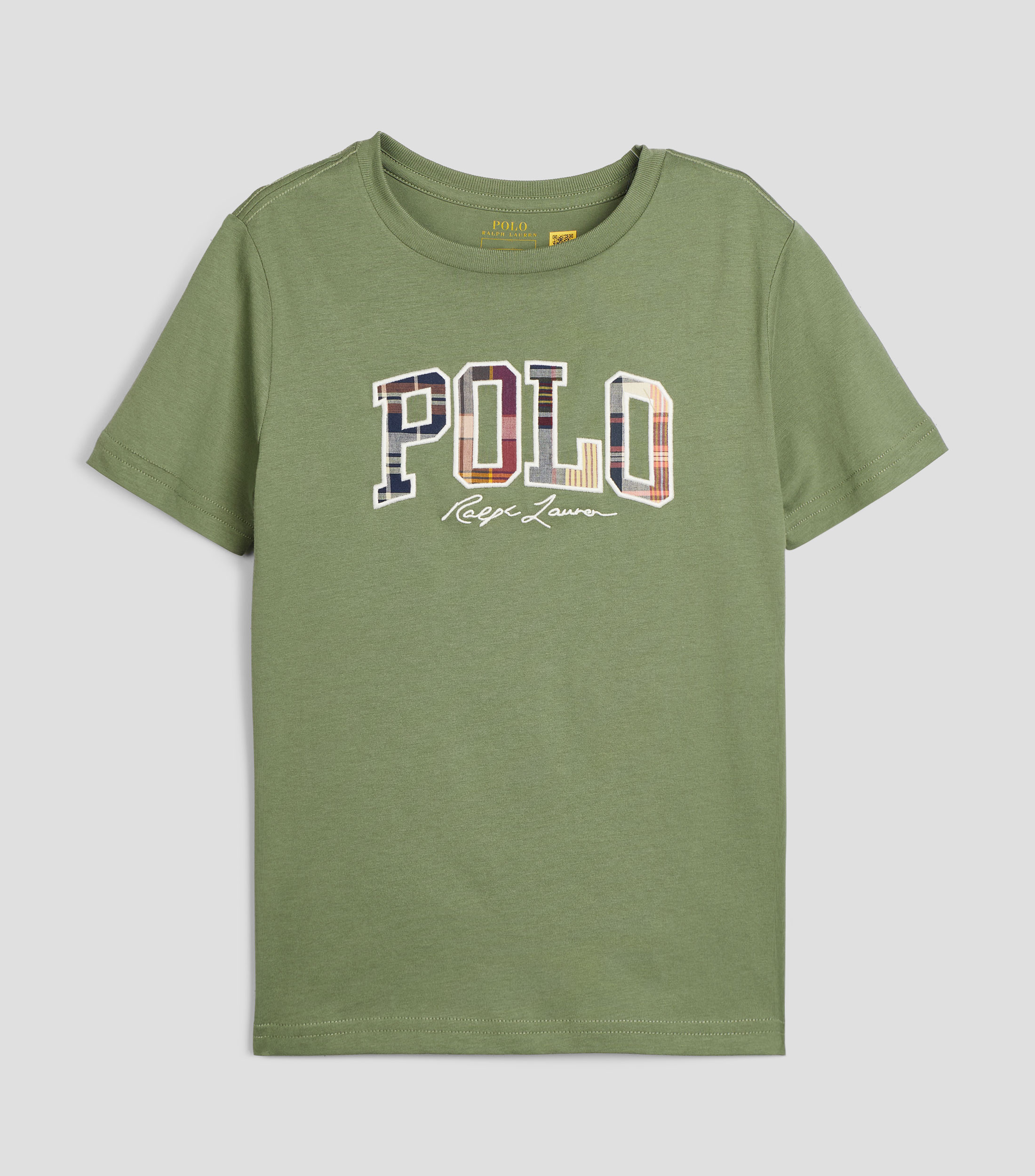 Playera cuello redondo manga corta liso Niño