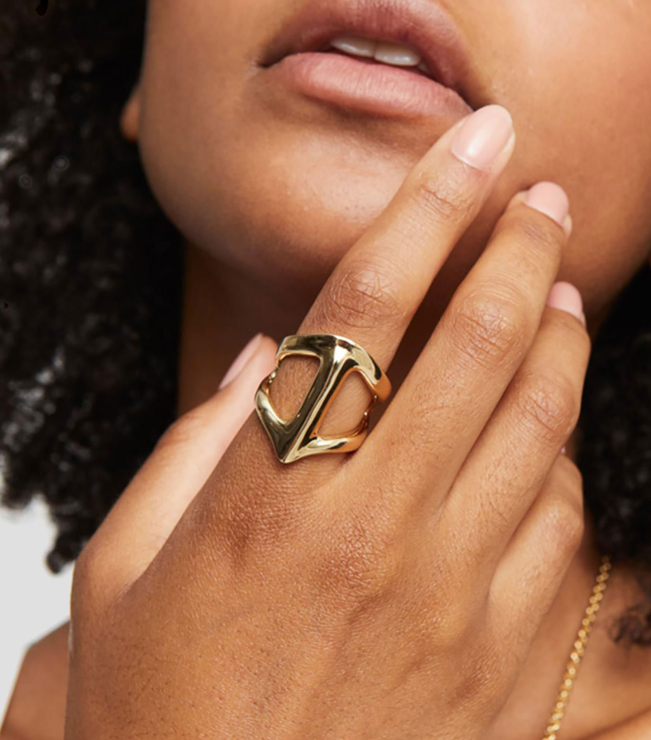 Anillo calado Mantarraya Mujer