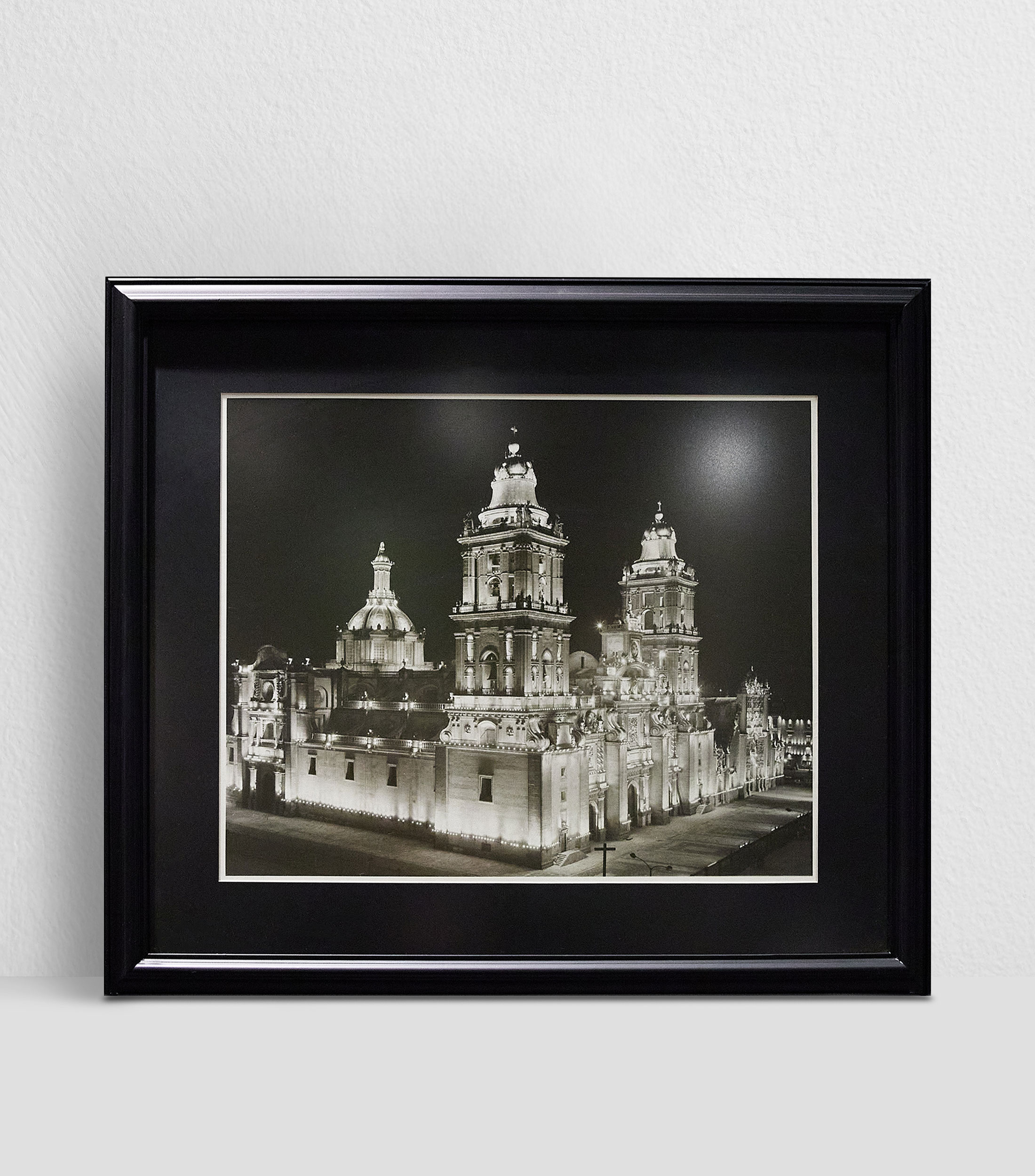 Cuadro decorativo Fotografía Catedral Mexico 1950
