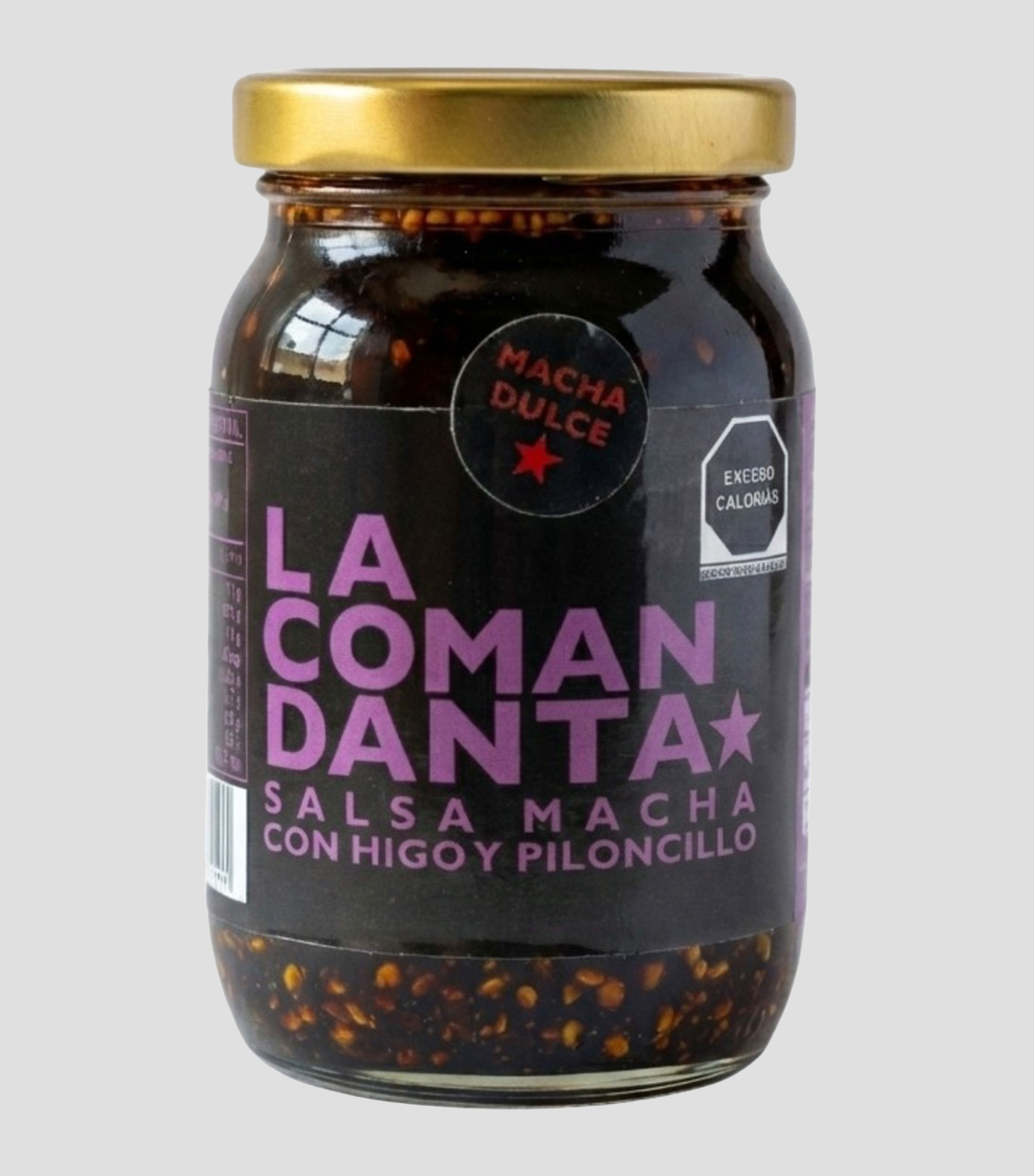 Salsa Macha con Higo y Piloncillo, 225 gr