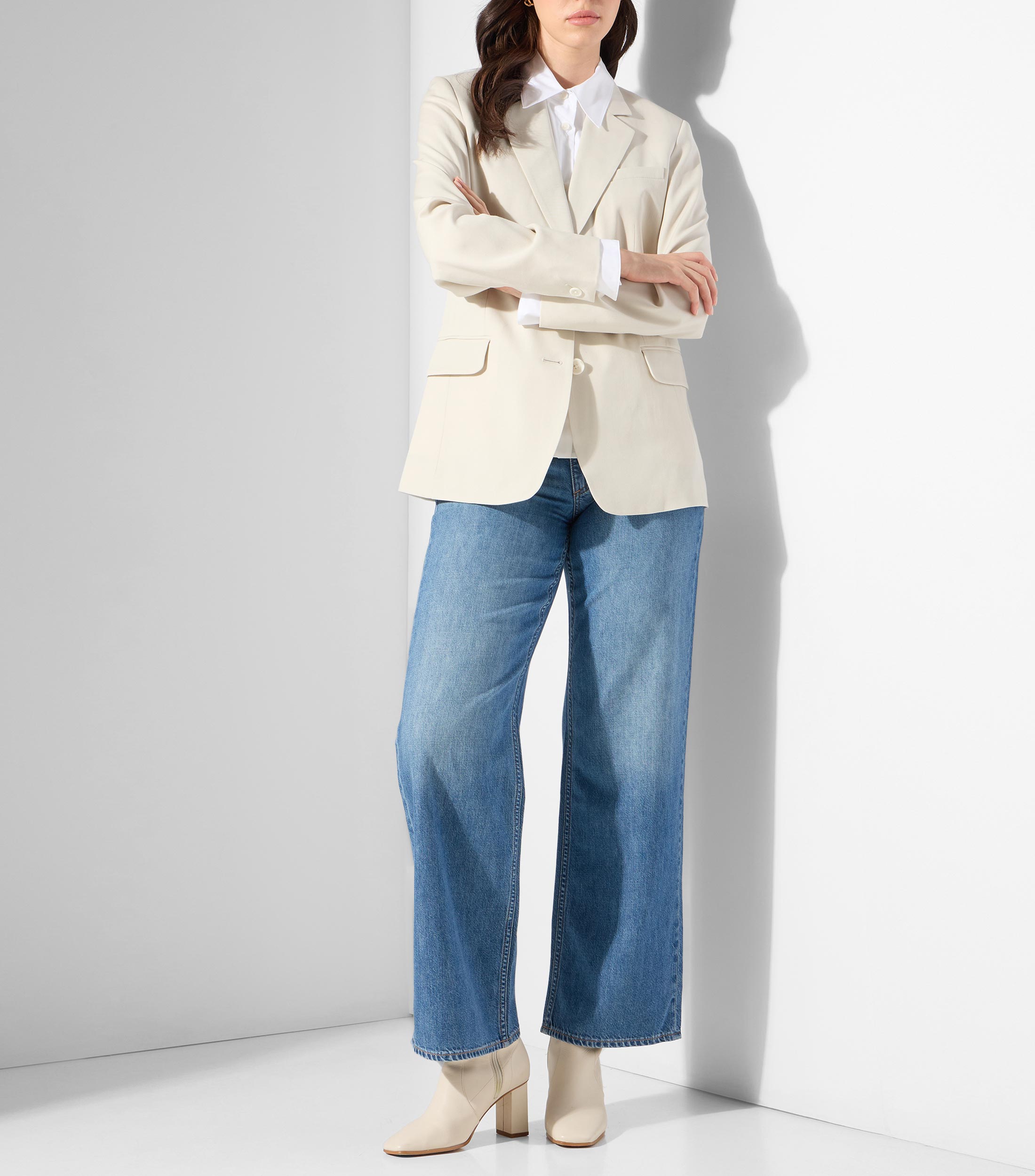 Blazer liso Mujer