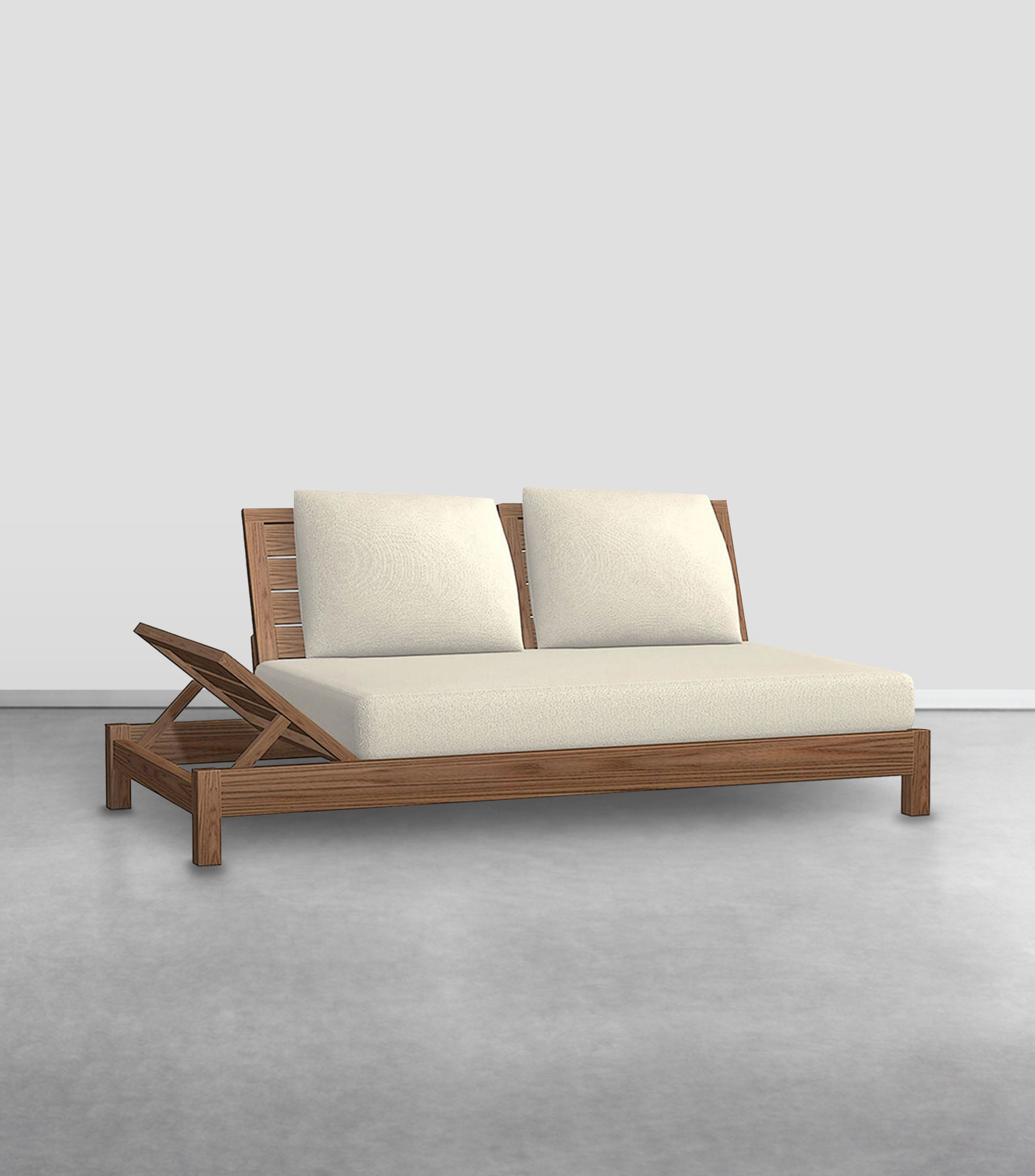 Chaise Lounge Modular para Exterior Grass