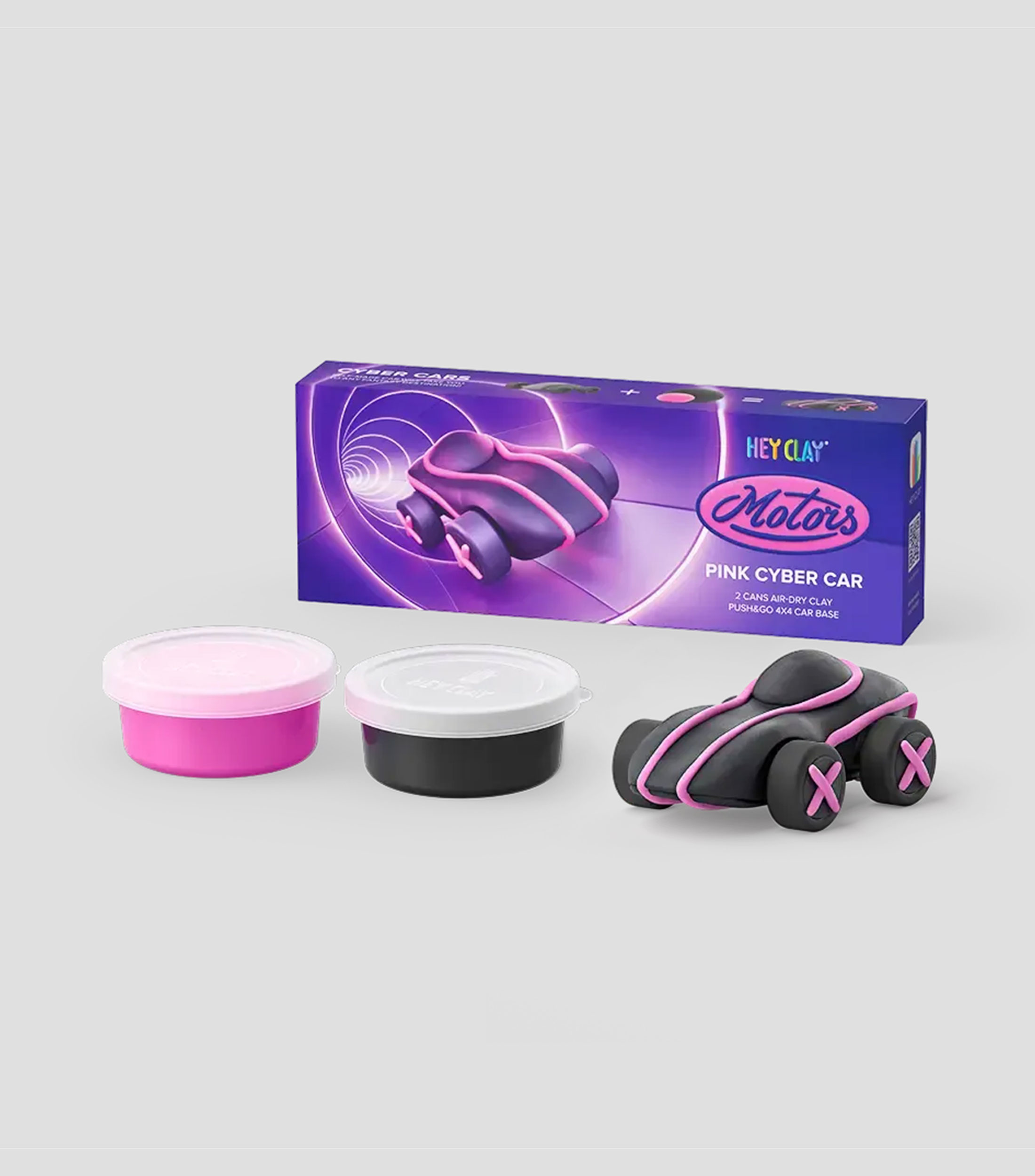 Playset de manualidades, Motors - Pink Cyber Car