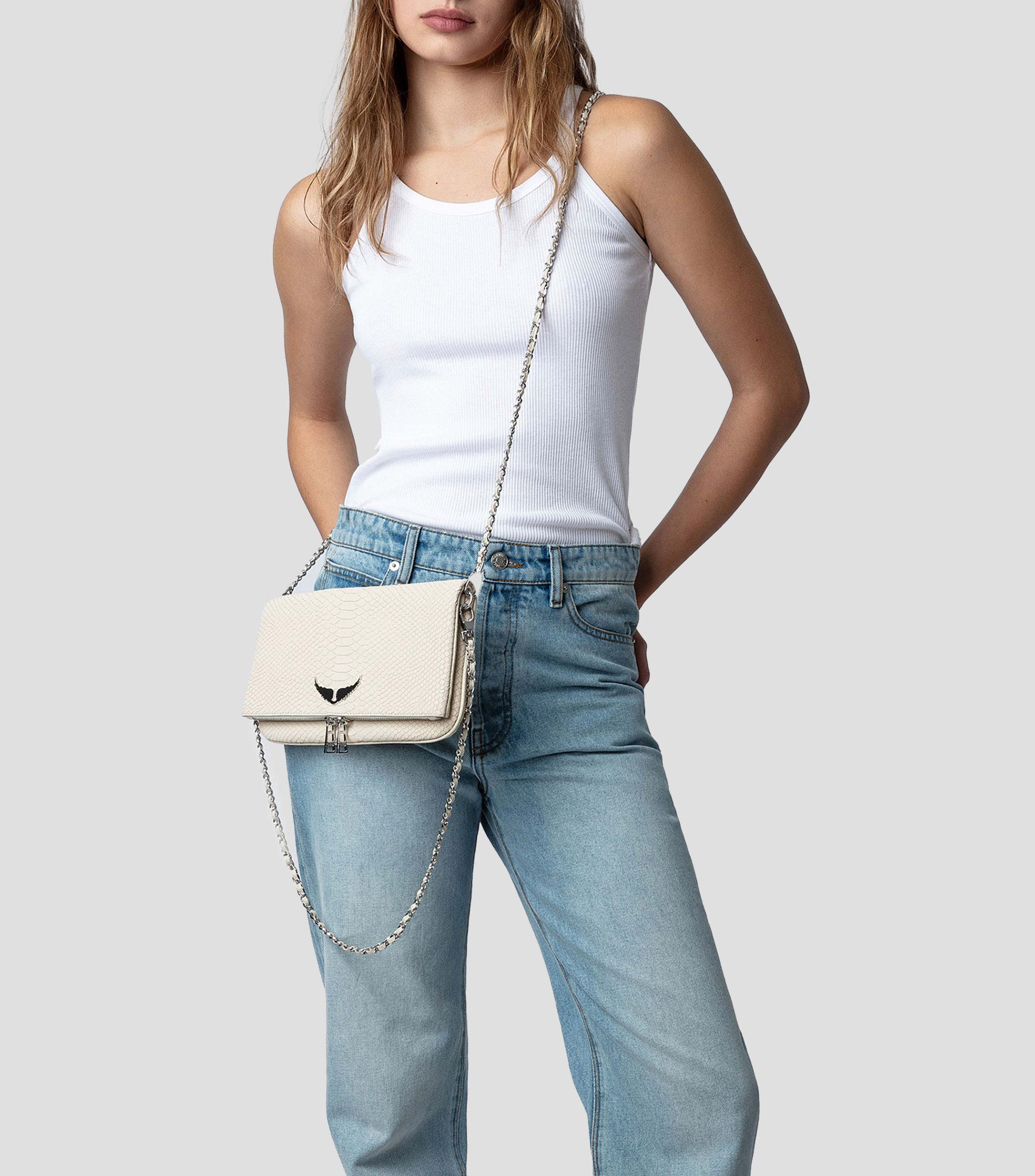 Bolsa Crossbody Rock Soft Savage texturizada Mujer
