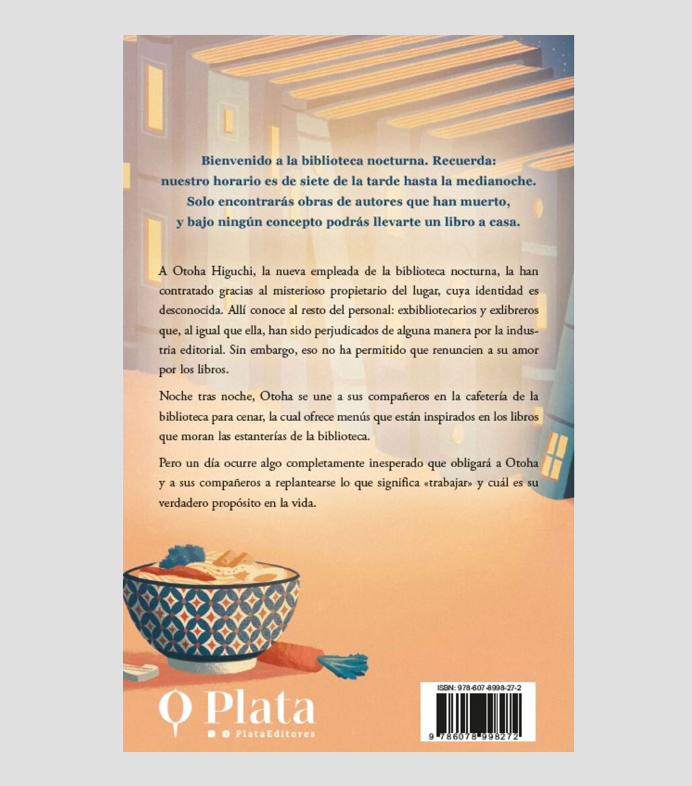 NovelaLa Biblioteca de los Sabores, Hika Harada