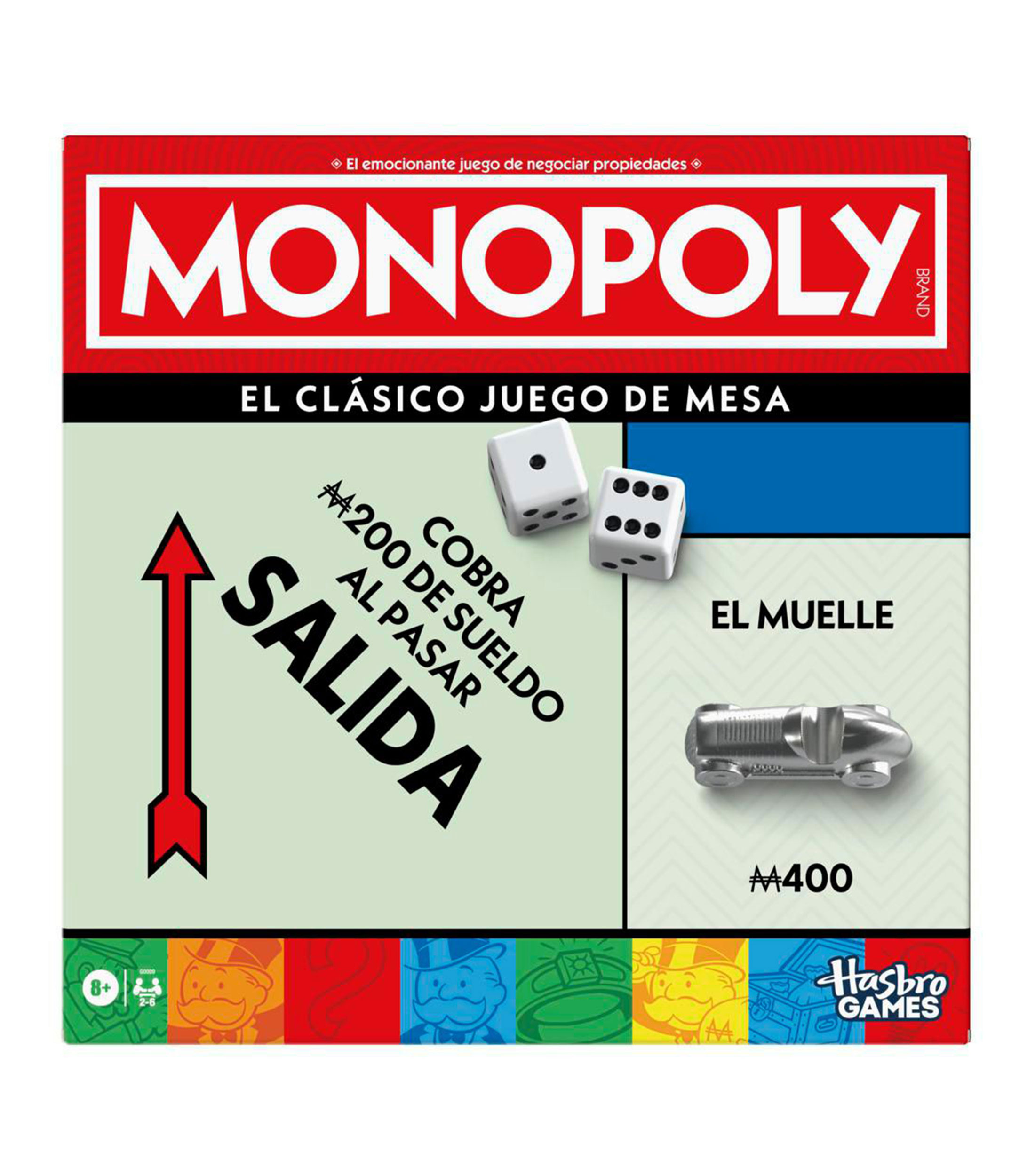 Juego de Mesa Monopoly Clásico