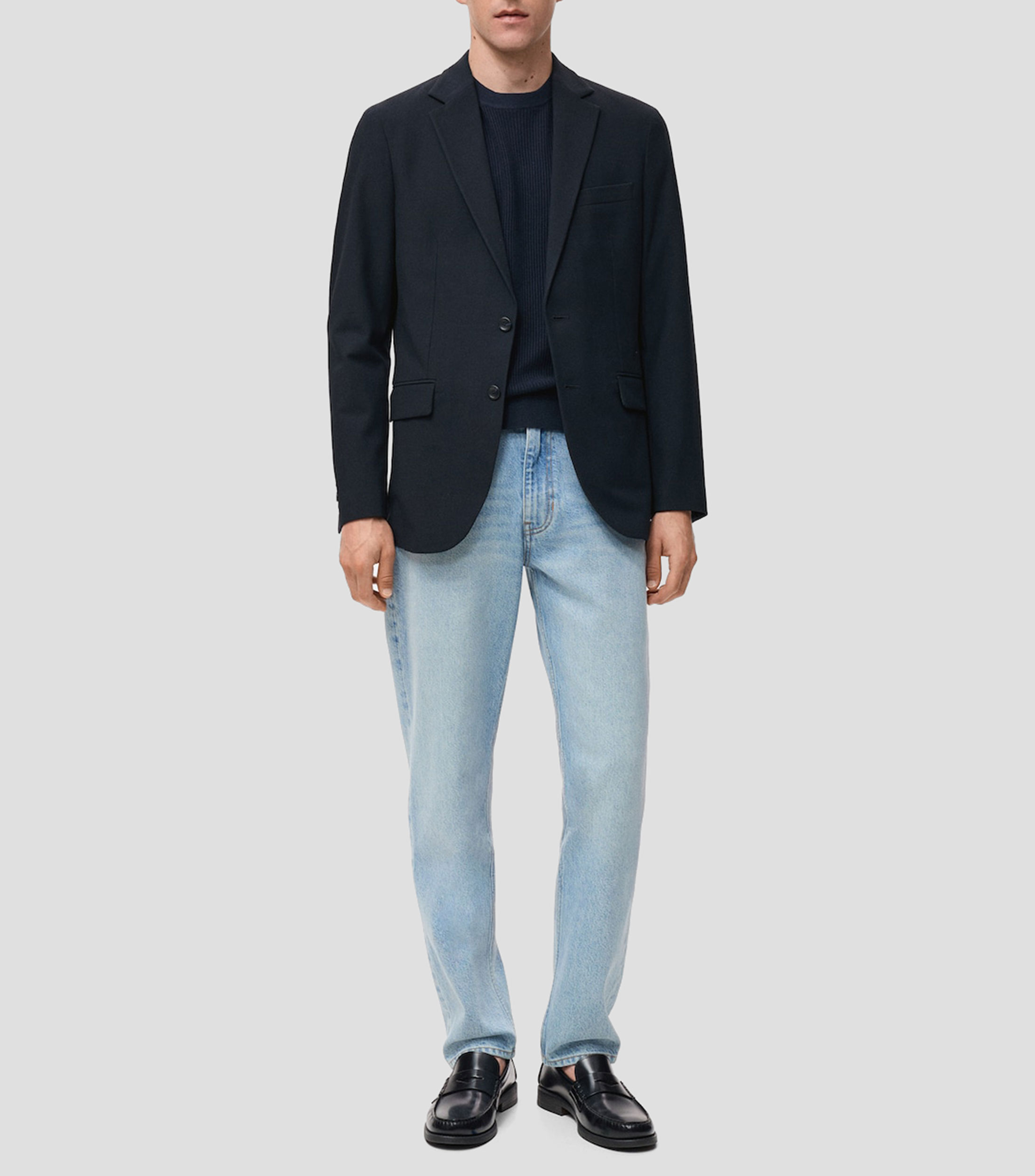 Saco liso Hombre